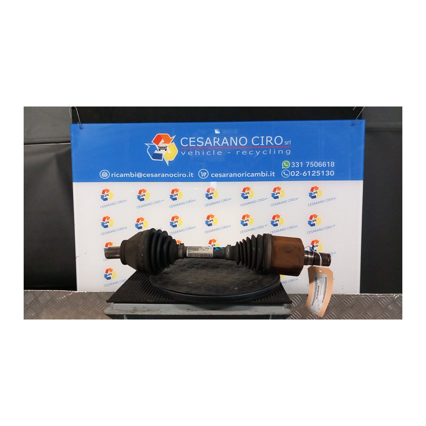 SEMIALBERO ANT. COMPL. ROTAZ. SX. 061 VOLVO S60 (05/10-) D5244T10 36001232