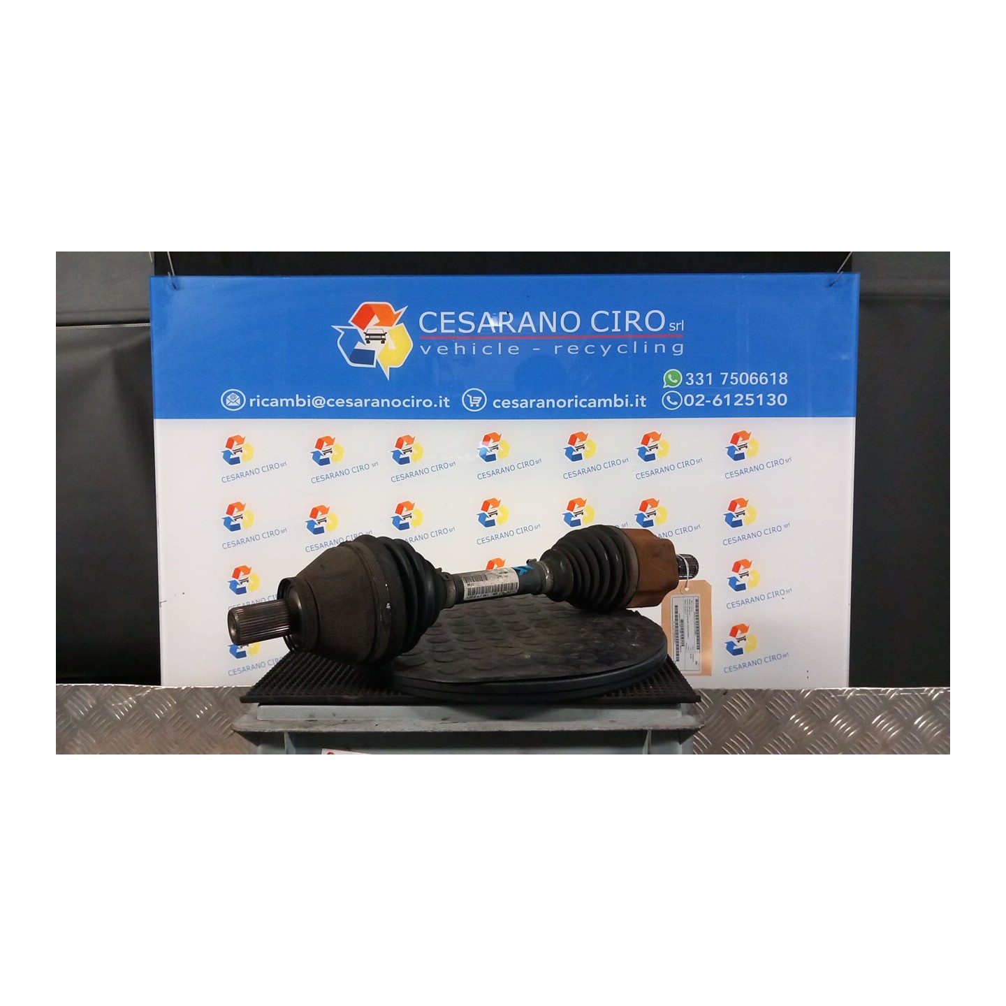 SEMIALBERO ANT. COMPL. ROTAZ. SX. 061 VOLVO S60 (05/10-) D5244T10 36001232