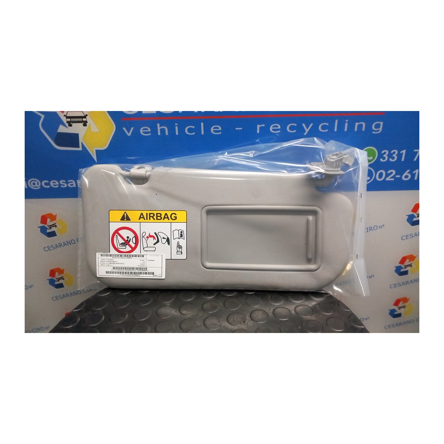 ALETTA PARASOLE PARABREZZA DX. 018 HYUNDAI BAYON (06/21-) G4LF 85220Q0030YPK