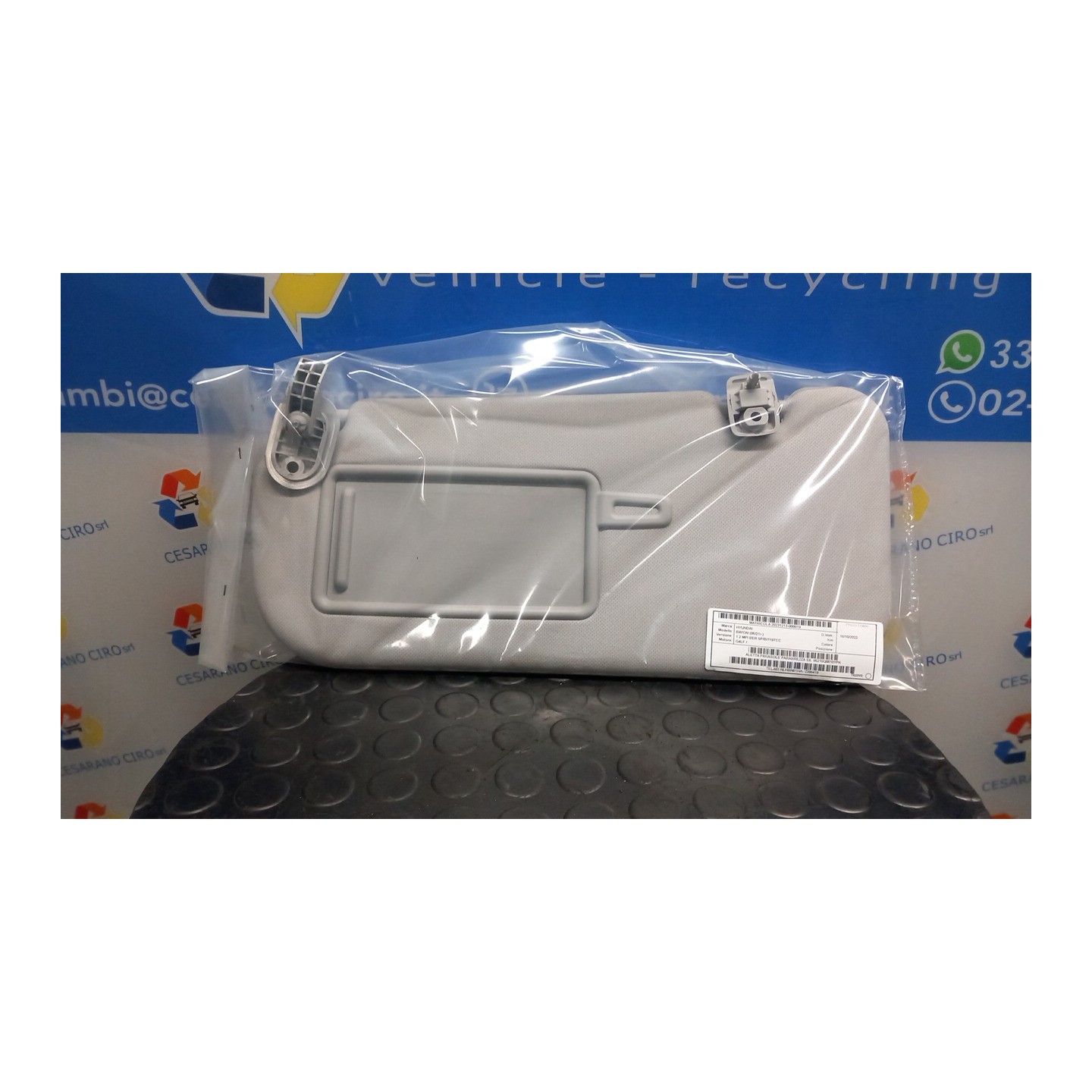 ALETTA PARASOLE PARABREZZA SX. 019 HYUNDAI BAYON (06/21-) G4LF 85210Q0010YPK