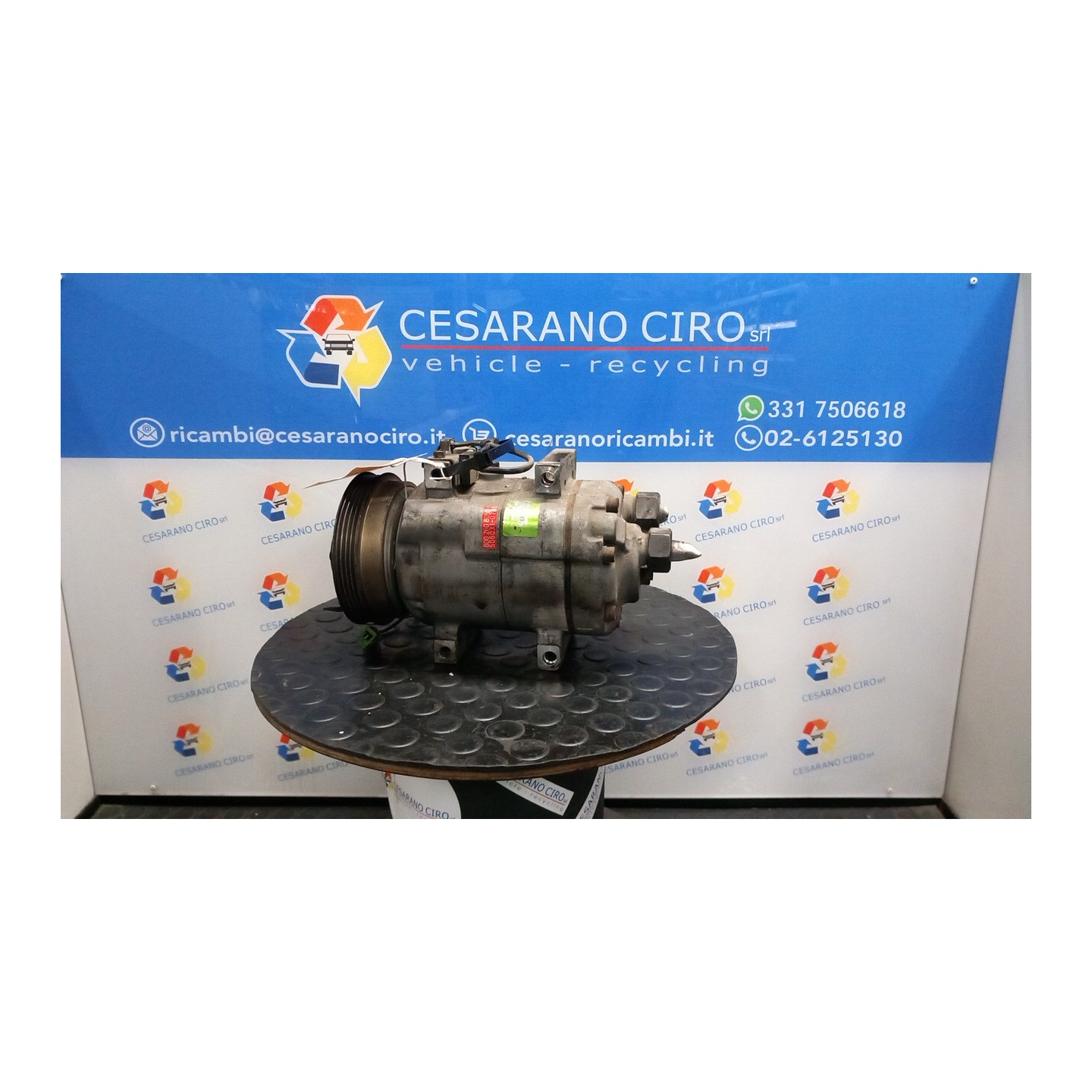 COMPRESSORE A/C ROTAZ 041 VOLKSWAGEN PASSAT (3B) (08/96-04/03) AEB 8D0260805MX