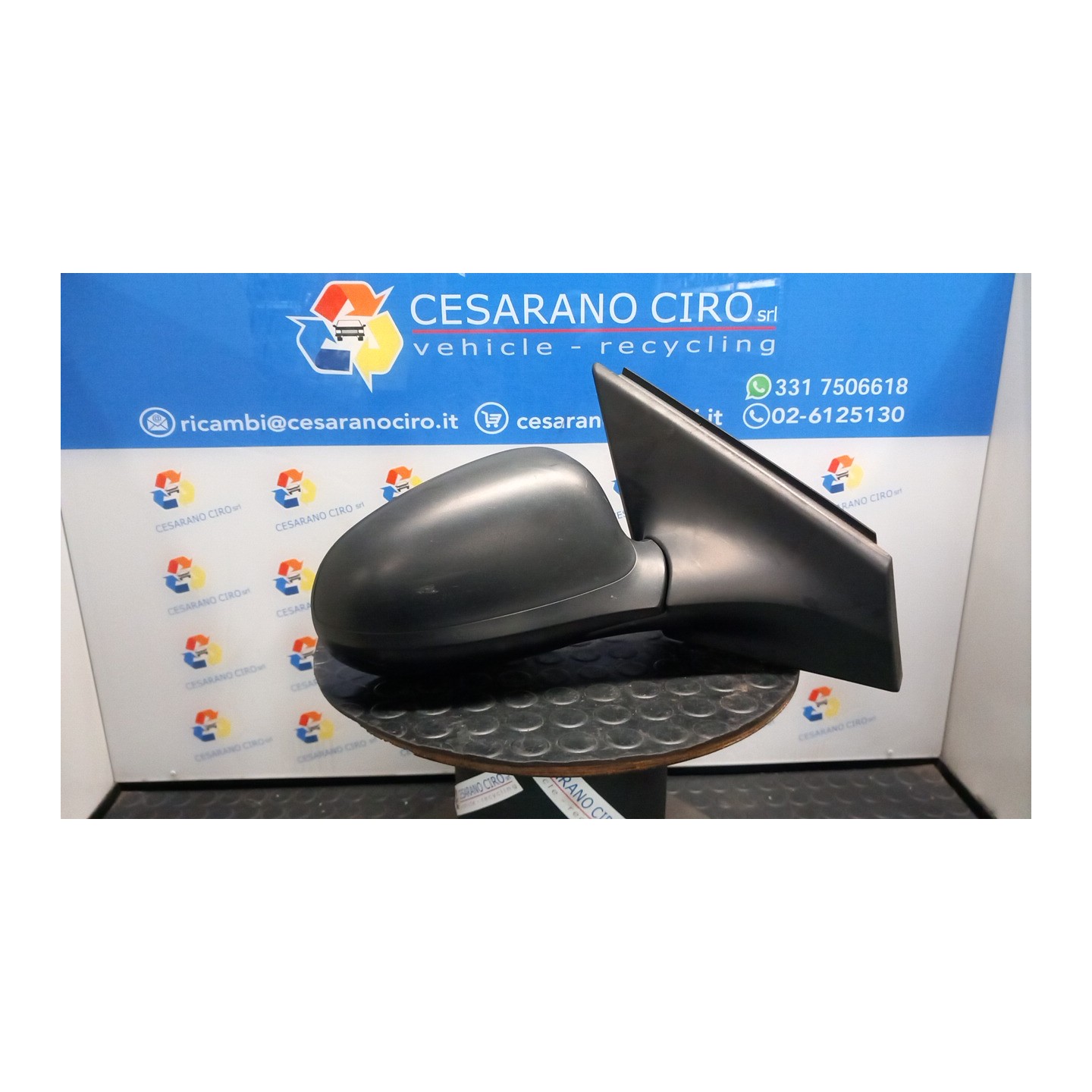RETROVISORE EST. REGOLAZ. ELETTR. DX. 006 FIAT BRAVO (3L) (01/07-03/10) 198A4000 735597947