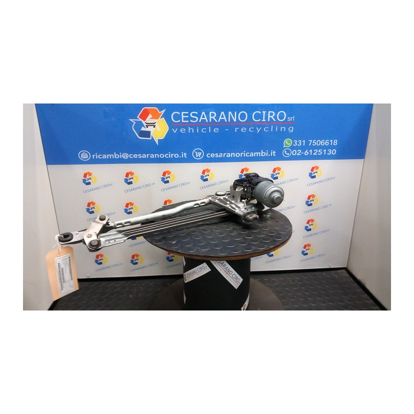 MECCANISMO TERGIPARABREZZA CON MOTORINO 010 PEUGEOT 308 (07/13-12/18) AH01 9810327980
