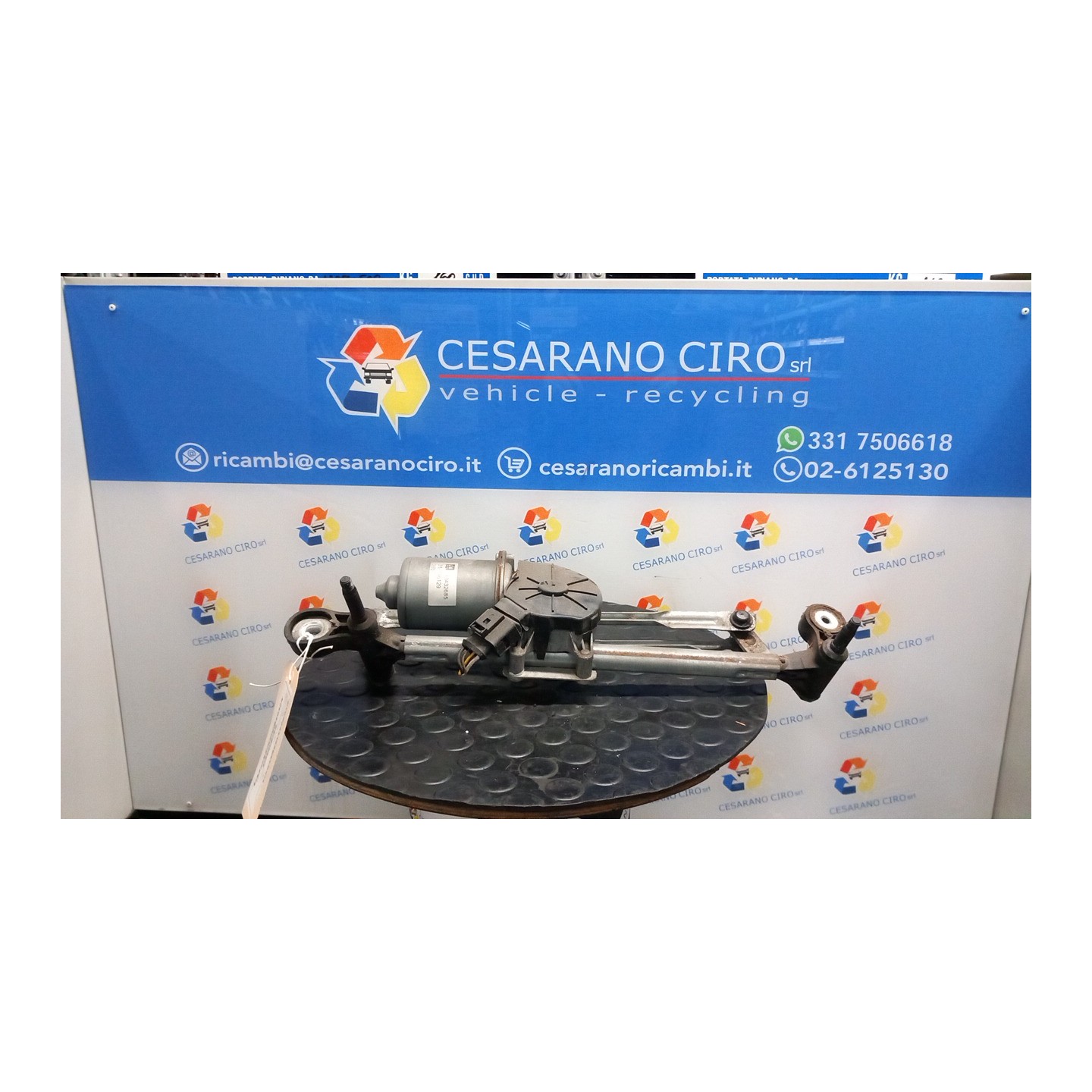 MECCANISMO TERGIPARABREZZA CON MOTORINO 015 OPEL CORSA (X15) (12/14-12/19) B14XEROPTLDD 13432685