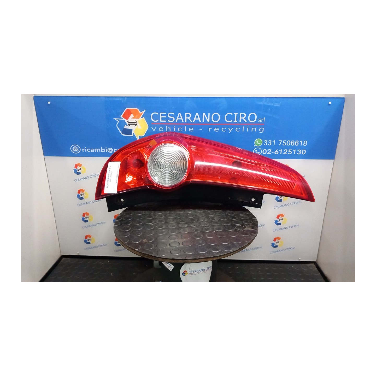 FANALE POST. DX. 022 OPEL AGILA (H08) (01/08-) K10B 93193680