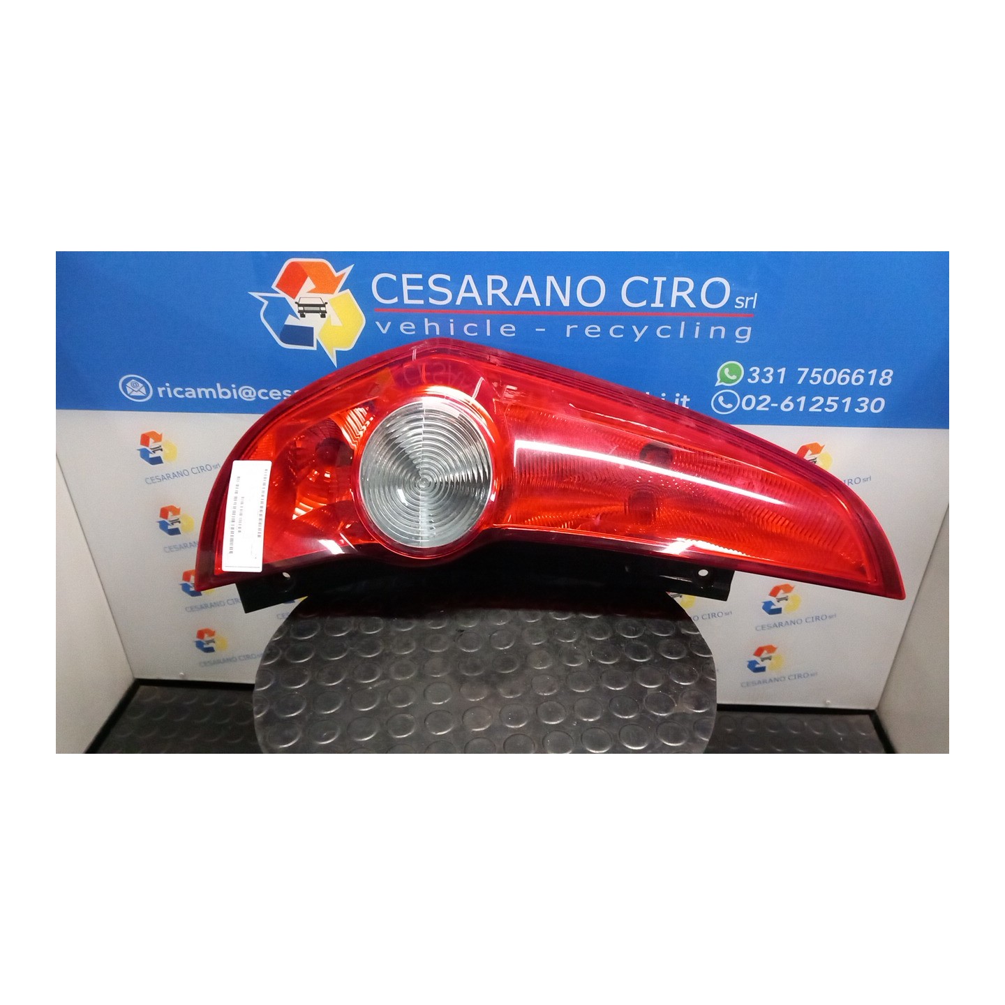 FANALE POST. DX. 022 OPEL AGILA (H08) (01/08-) K10B 93193680