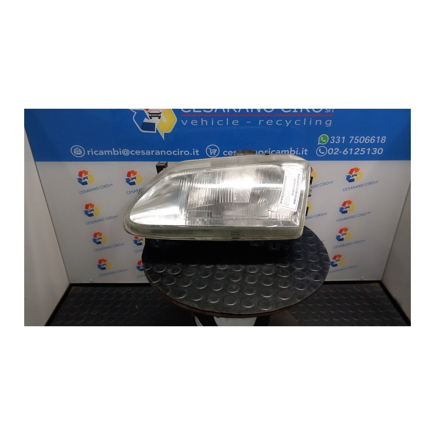PROIETTORE SX. 028 RENAULT MEGANE 1A SERIE (01/96-09/99) E7J764 7701040682