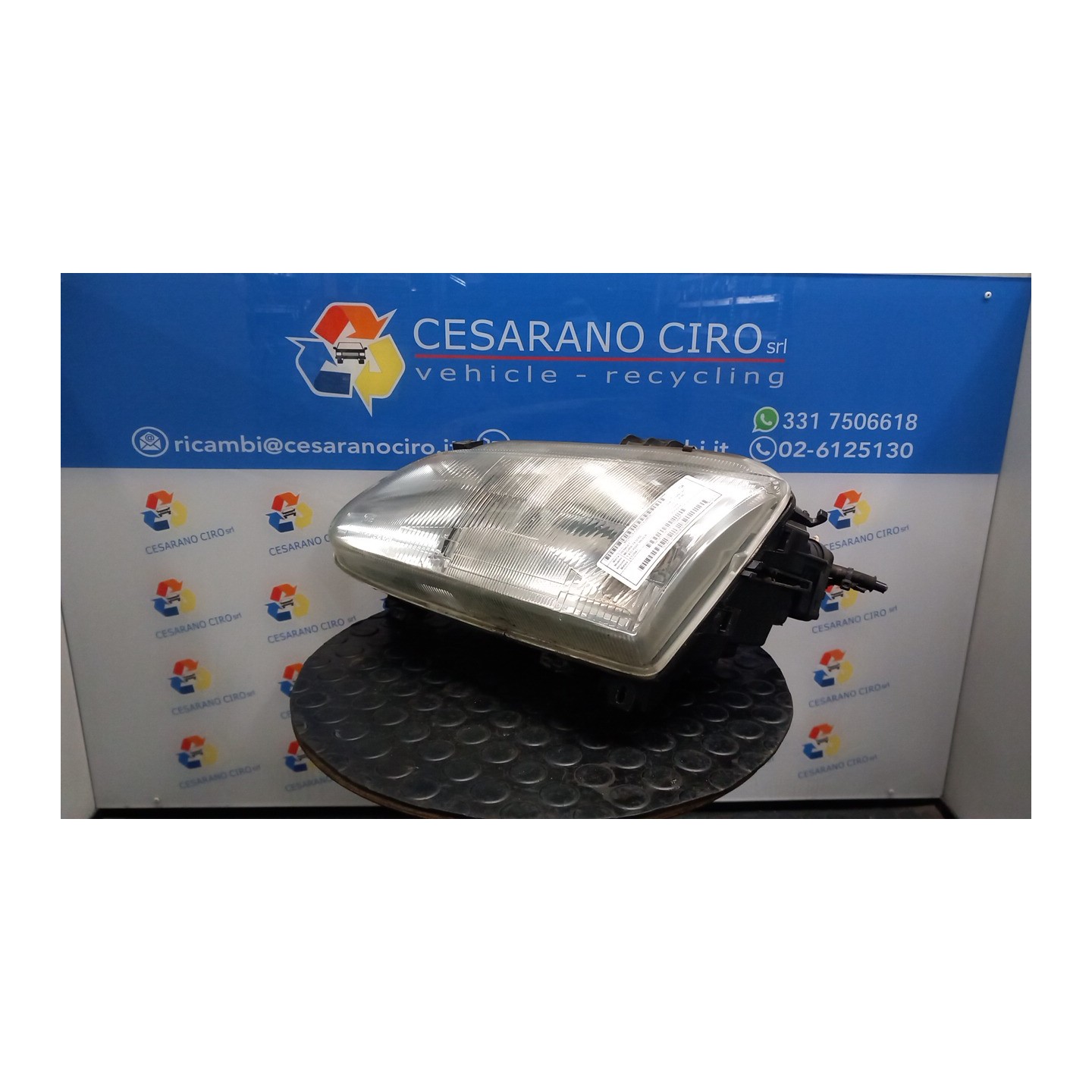 PROIETTORE SX. 028 RENAULT MEGANE 1A SERIE (01/96-09/99) E7J764 7701040682