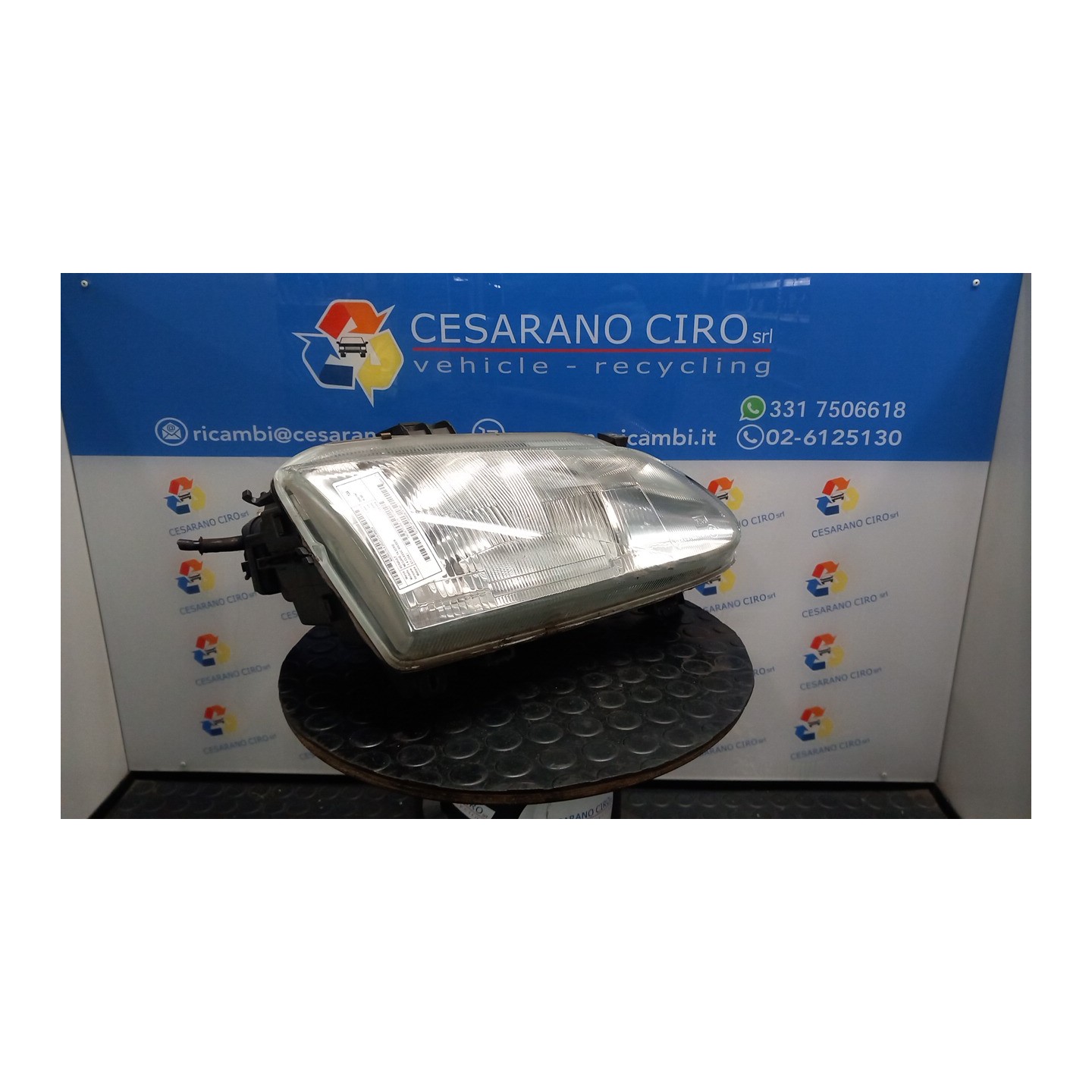 PROIETTORE DX. 029 RENAULT MEGANE 1A SERIE (01/96-09/99) E7J764 7701040683