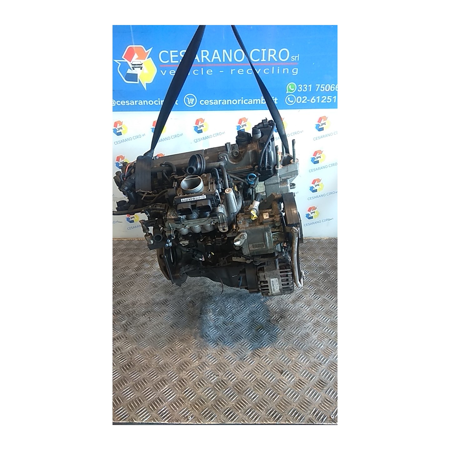 MOTORE SEMICOMPL. C/A/C/ROTAZ. 002 FIAT PUNTO CLASSIC (2U) (01/07-12/1 188A4000 71786050