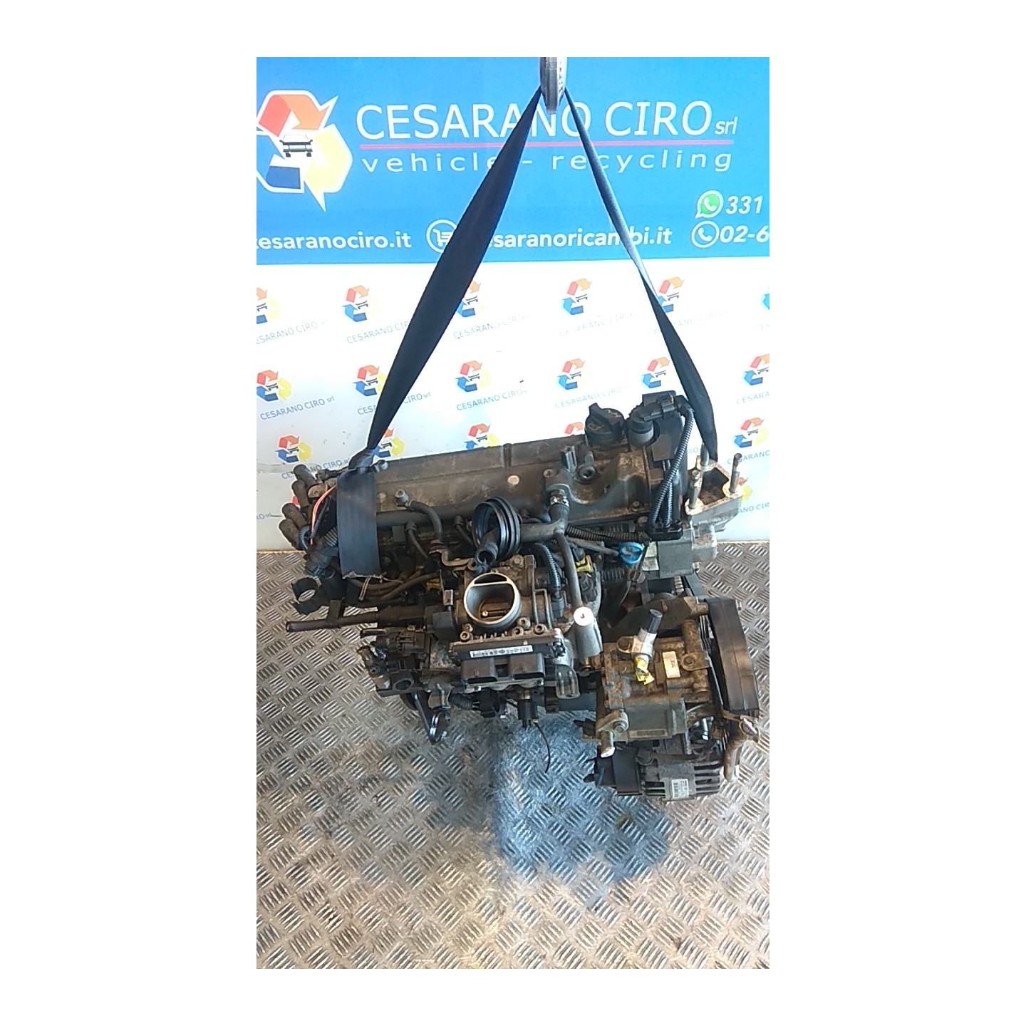 MOTORE SEMICOMPL. C/A/C/ROTAZ. 002 FIAT PUNTO CLASSIC (2U) (01/07-12/1 188A4000 71786050