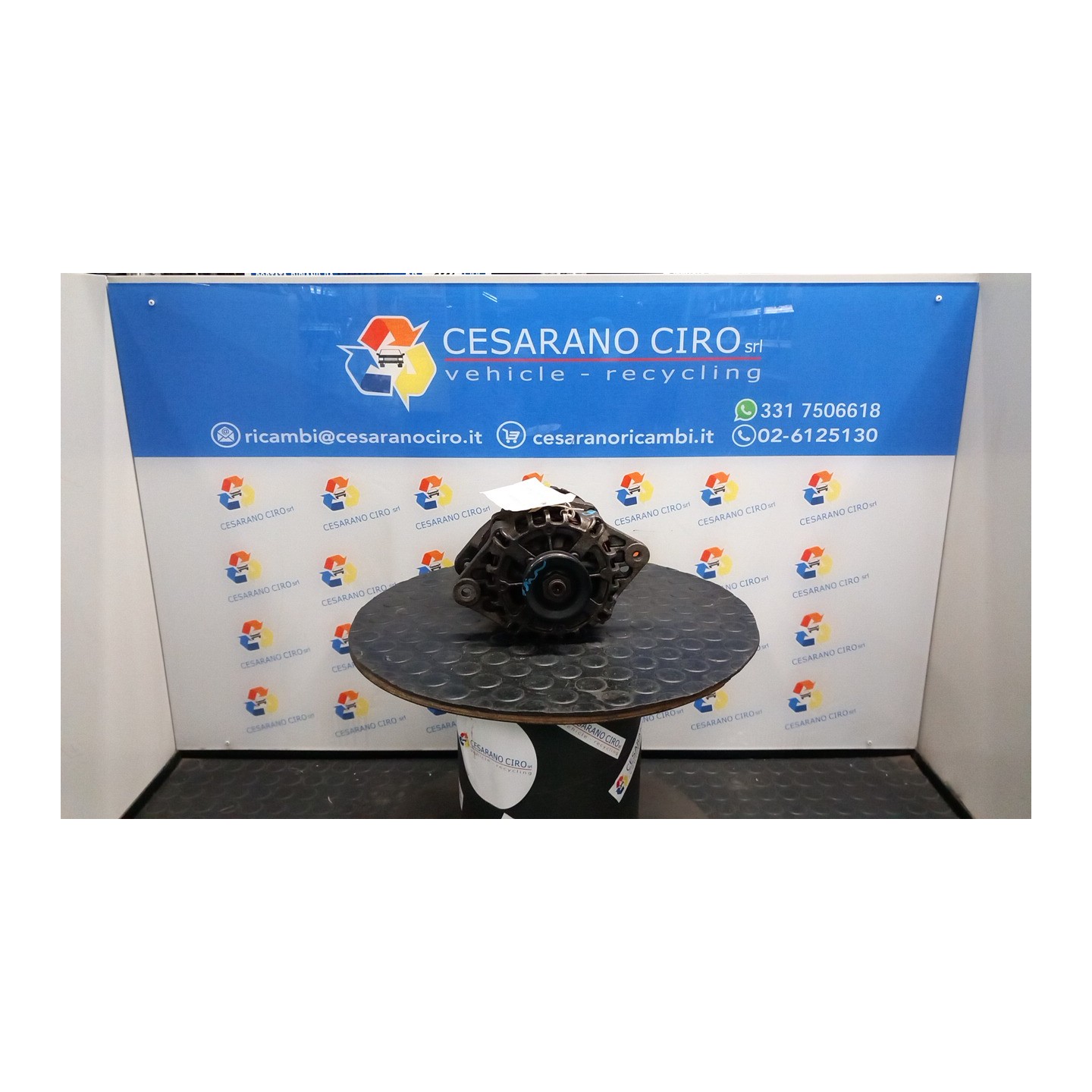 ALTERNATORE 85AMP 005 CHEVROLET (DAEWOO) KALOS (T200) (09/02-01/05) F14S3 96540541