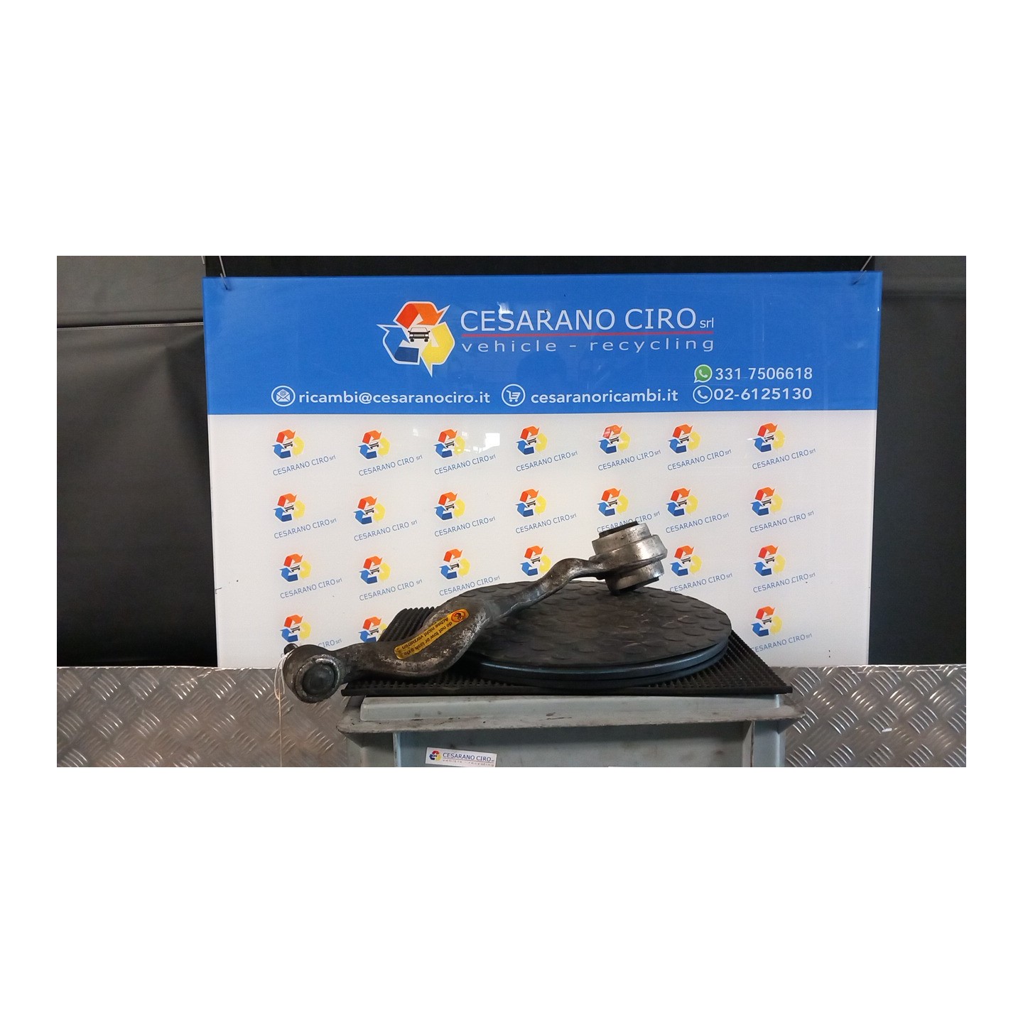BRACCIO OSCILLANTE ANT. SOSP. ANT. SX. 038 BMW SERIE 3 (E93) CABRIO (03/07-09 N47D20A 31122405861