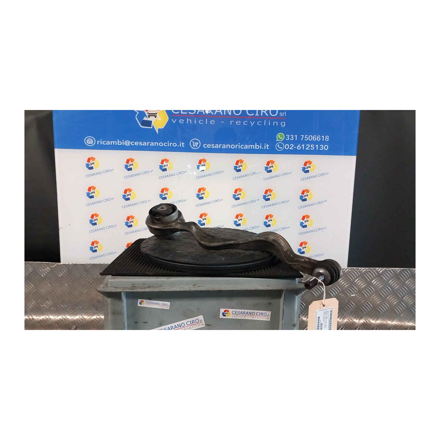 BRACCIO OSCILLANTE ANT. SOSP. ANT. SX. 038 BMW SERIE 3 (E93) CABRIO (03/07-09 N47D20A 31122405861