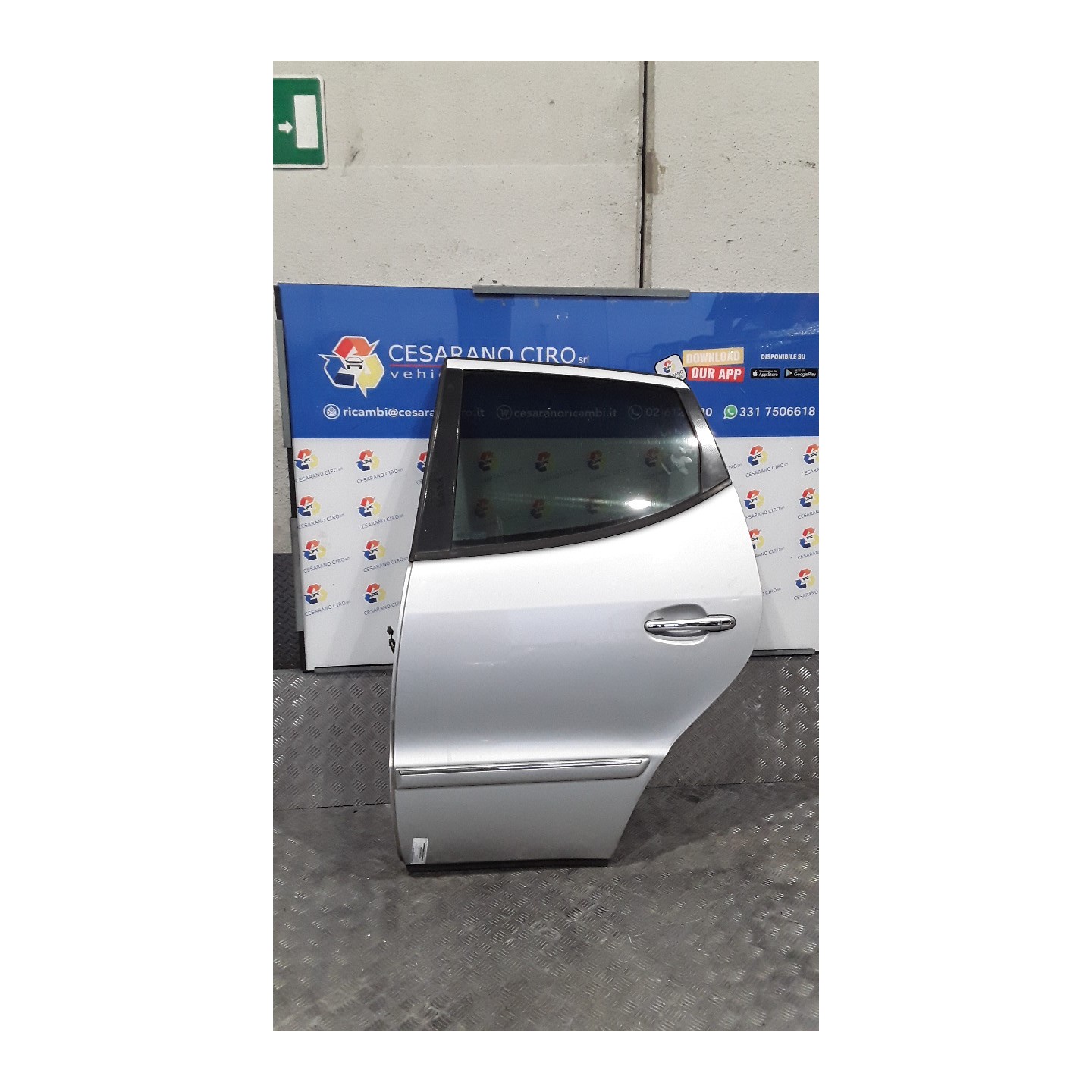 PORTA POST. SX. 055 MERCEDES-BENZ CLASSE A LUNGA (V168) (03/01-0 668942 A1687301905