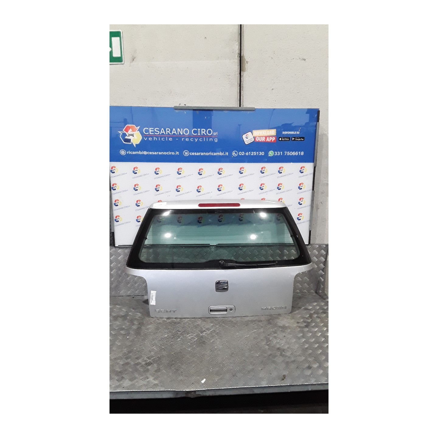 PORTELLO POST. 068 SEAT AROSA (6H) (06/97-11/05) AUC 6H0827025G