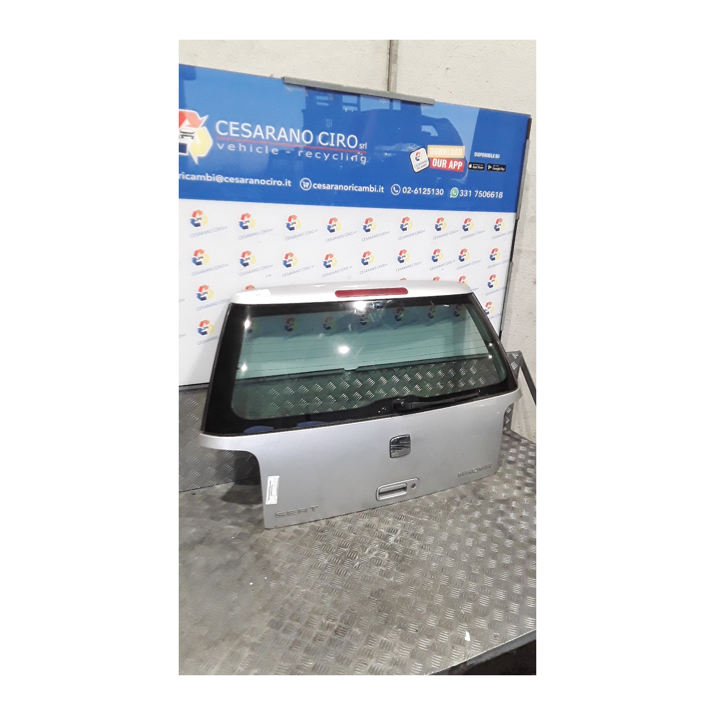 PORTELLO POST. 068 SEAT AROSA (6H) (06/97-11/05) AUC 6H0827025G