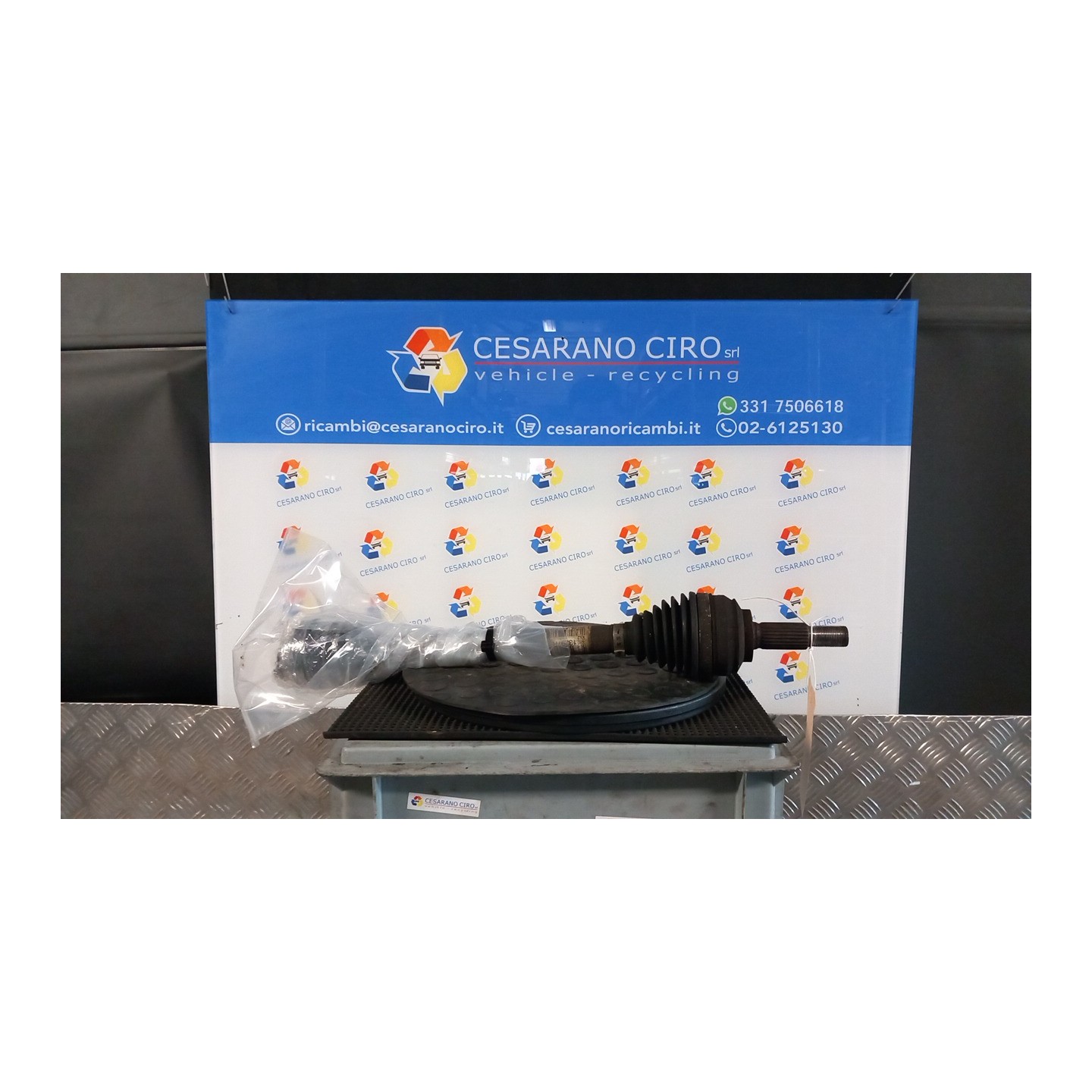 SEMIALBERO ANT. COMPL. SX. 080 DACIA SANDERO 2A SERIE (12/12-09/21 D4FF7 391013297R