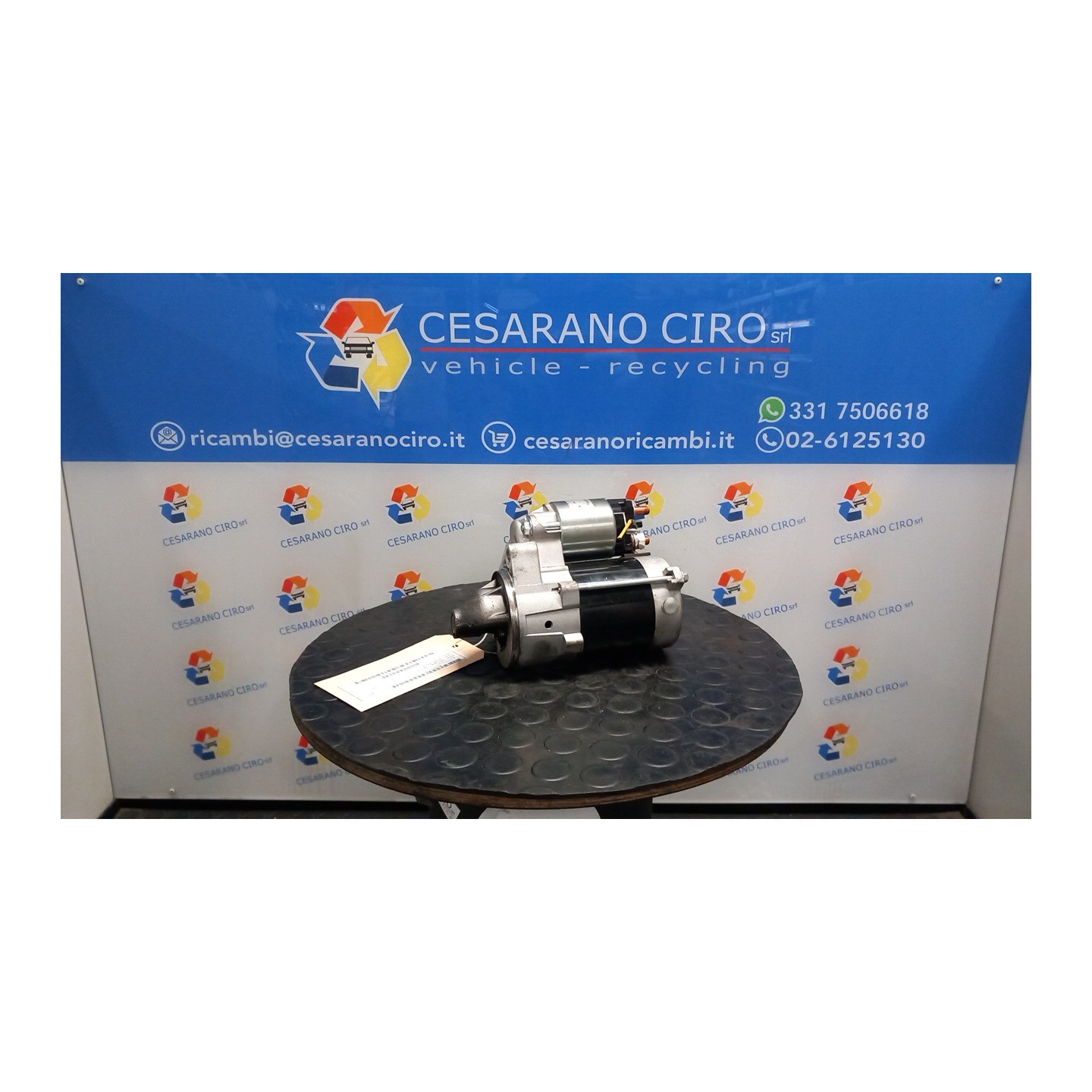 MOTORINO AVVIAMENTO 092 CHEVROLET (DAEWOO) MATIZ (M100) (12/00-02/06) F8CV 96518887