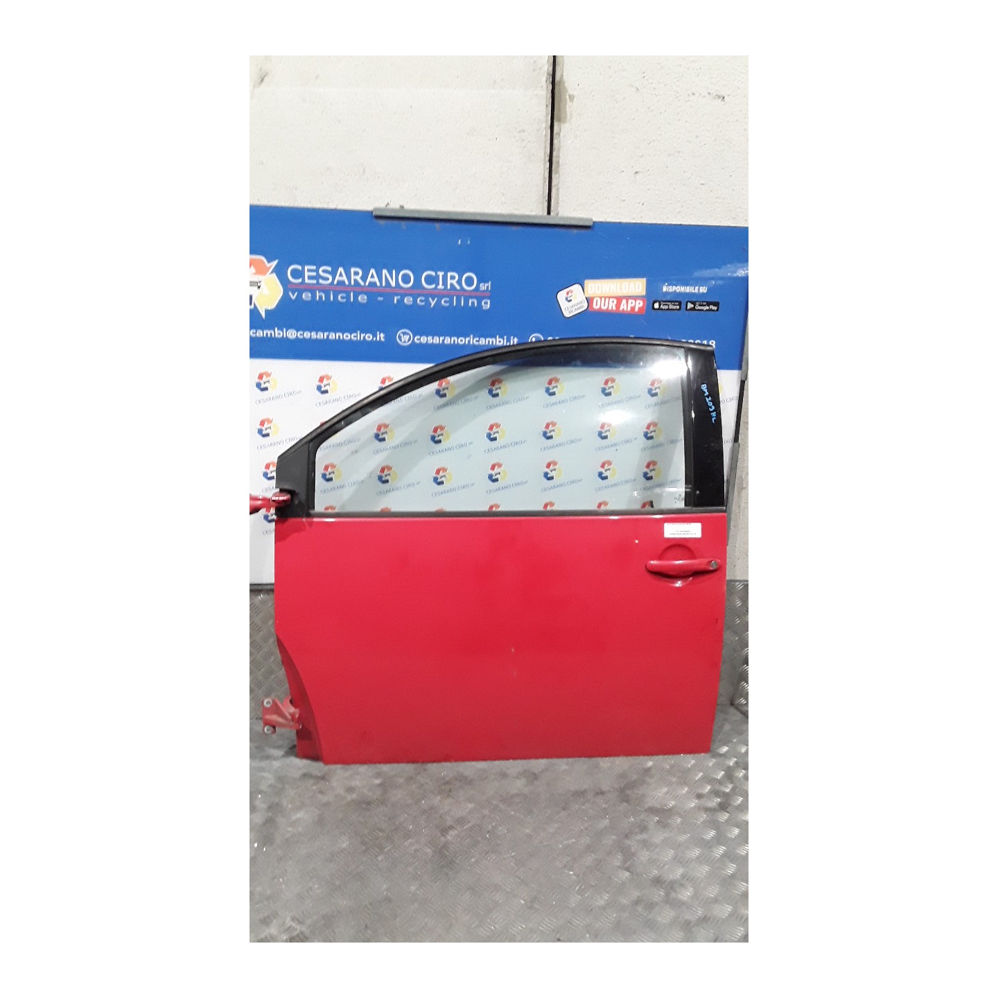 PORTA ANT. SX. 103 VOLKSWAGEN NEW BEETLE (1C) (02/99-) AQY 1C0831051N