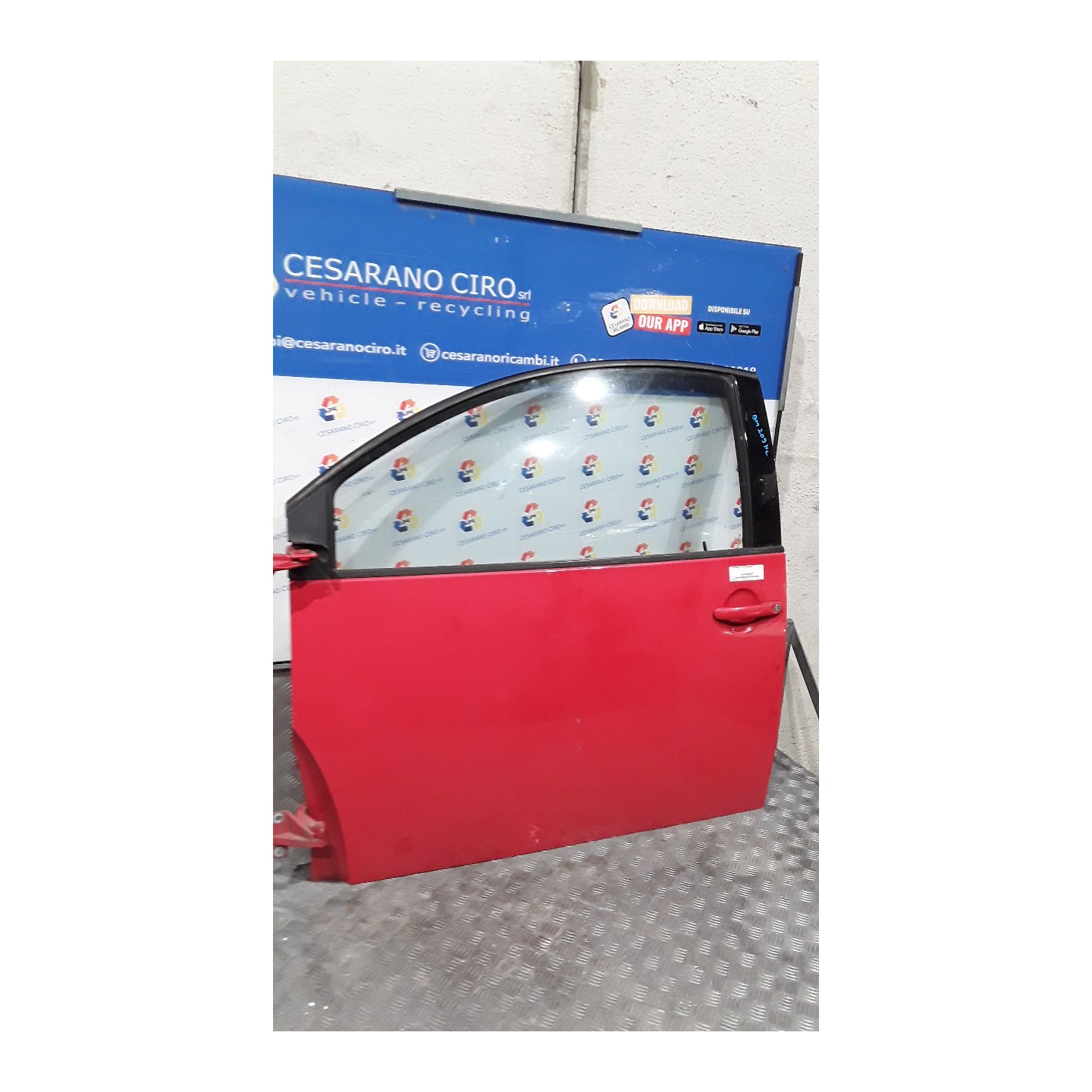 PORTA ANT. SX. 103 VOLKSWAGEN NEW BEETLE (1C) (02/99-) AQY 1C0831051N