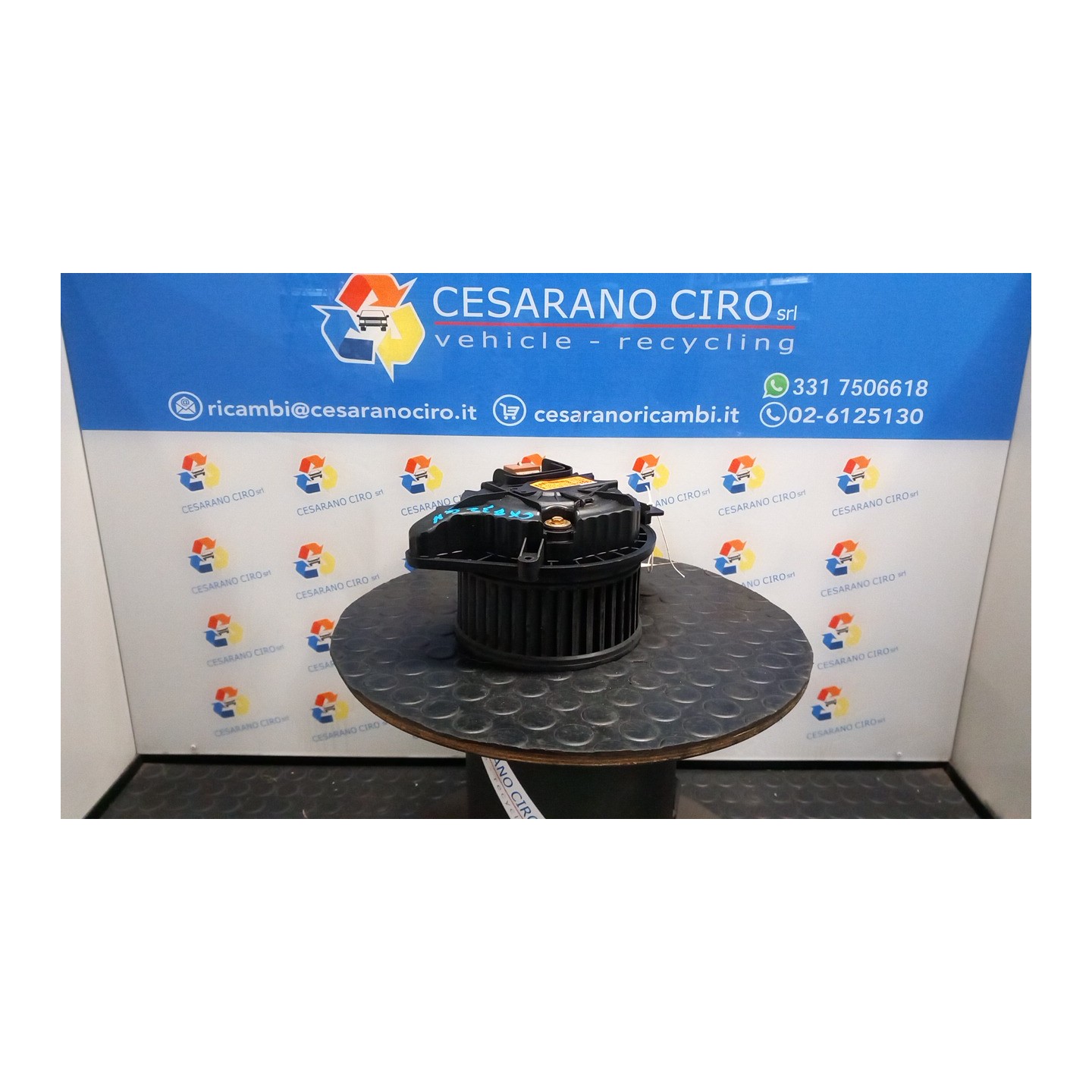 MOTORINO VENTILAZIONE ABITACOLO 122 AUDI A4 (8E) (11/00-11/04) AVF 8E1820021E
