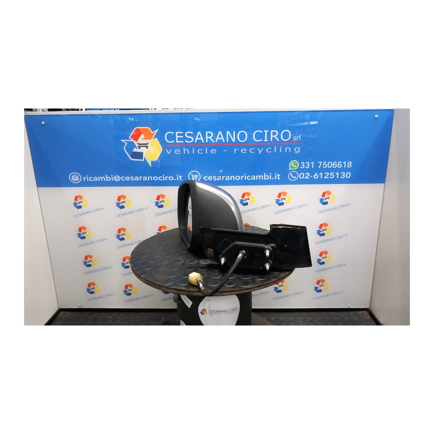 RETROVISORE EST. REGOLAZ. ELETTR. GLS SX. 016 SUZUKI SPLASH (02/08-10/15) K10B 8470251K20ZCC