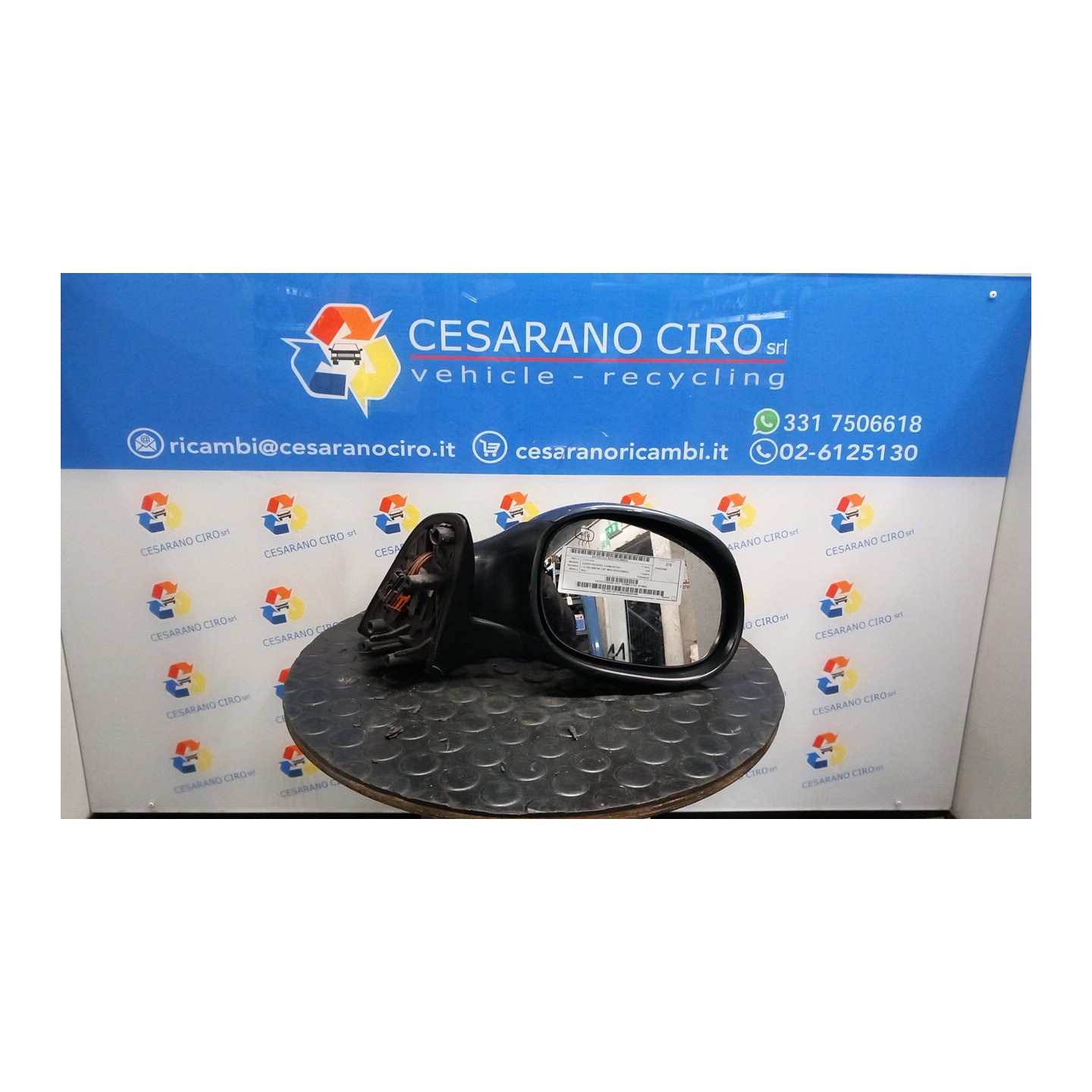 RETROVISORE EST. TERMICO DX. 023 CITROEN XSARA PICASSO (12/99-01/10) 9HZ 8149NJ