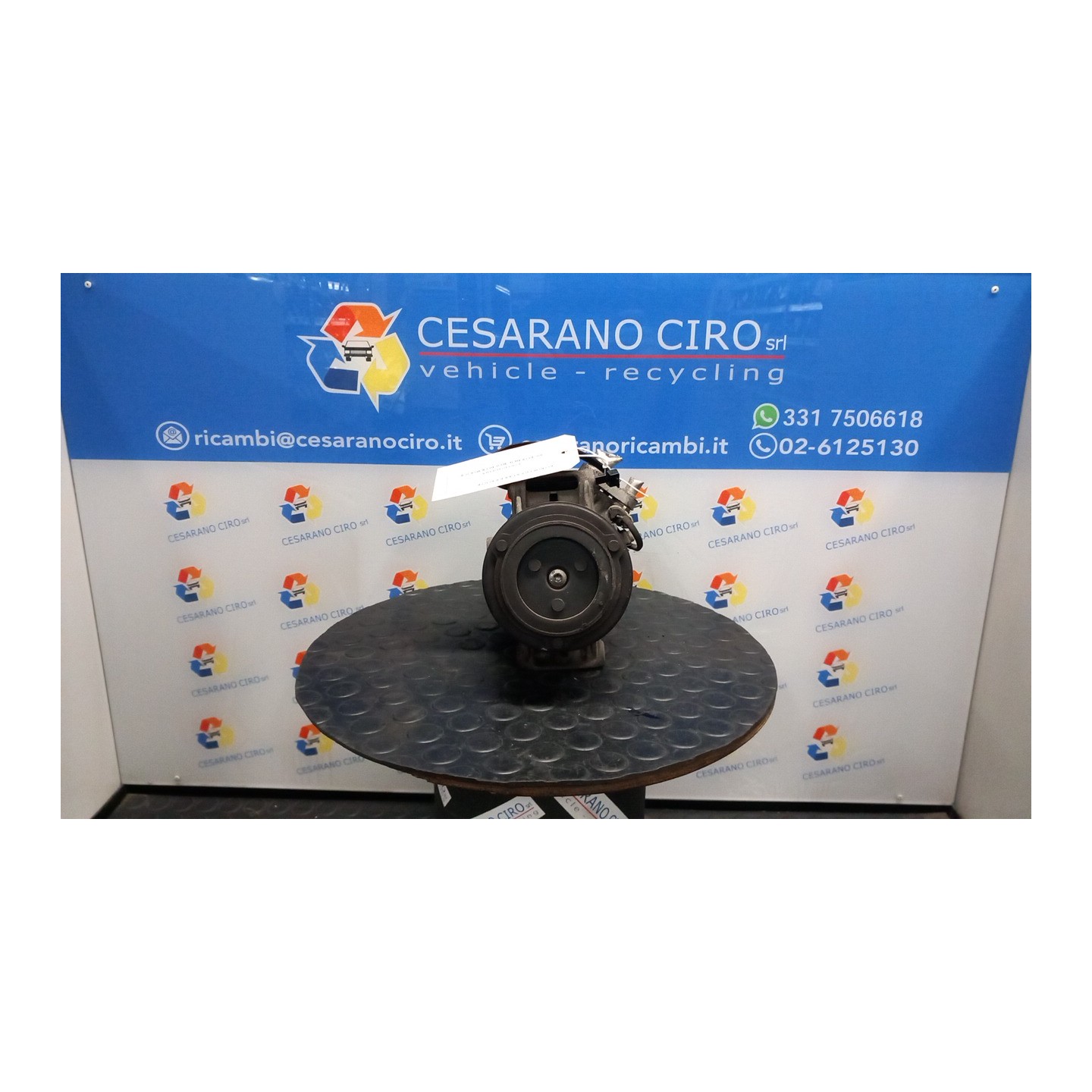 COMPRESSORE A/C 022 OPEL MERIVA (X03) (03/03-12/10) Z16XEP 93190814
