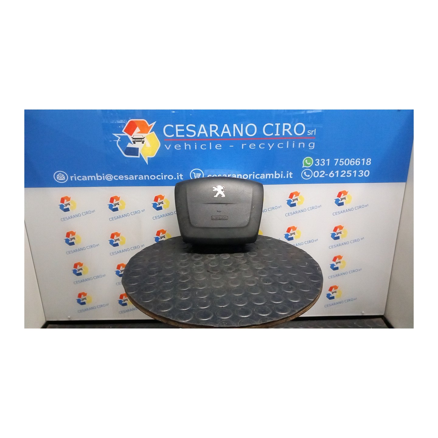 DISPOSITIVO AIRBAG LATO GUIDA 076 PEUGEOT BOXER FURGONE (03/14-) 4H03 1612344180