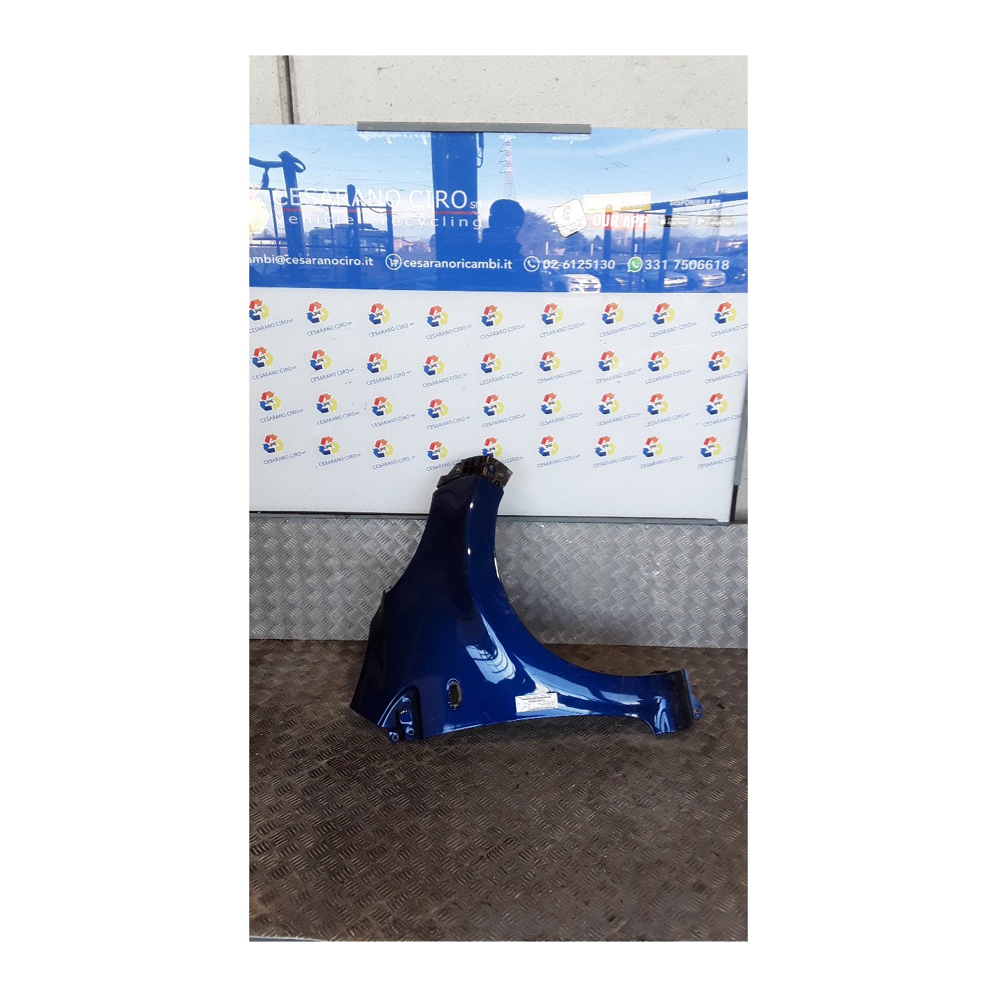 PARAFANGO ANT. DX. 078 TOYOTA AYGO 1A SERIE (04/05-) 1KRFE 538110H010