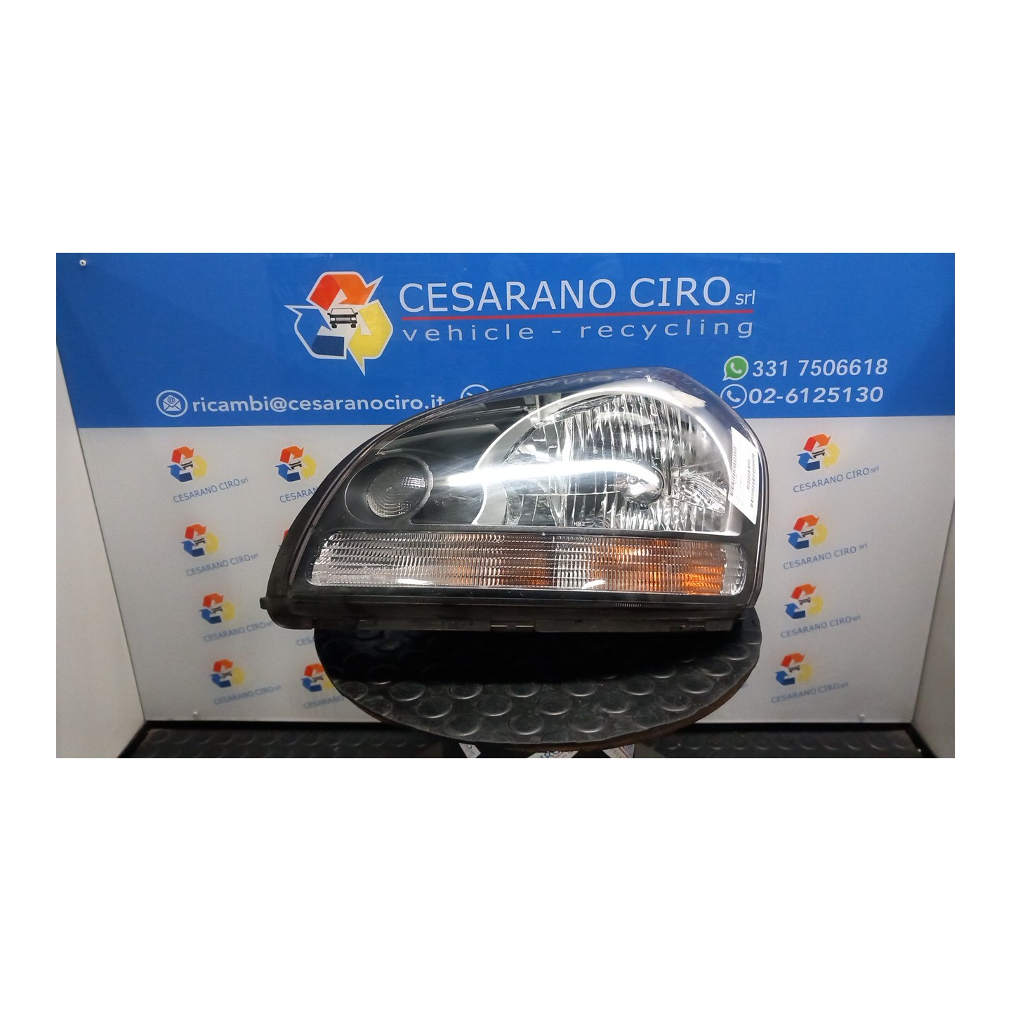 PROIETTORE C/MOTORINO SX. 004 HYUNDAI TUCSON (07/04-10/10) G4GC 921012E010