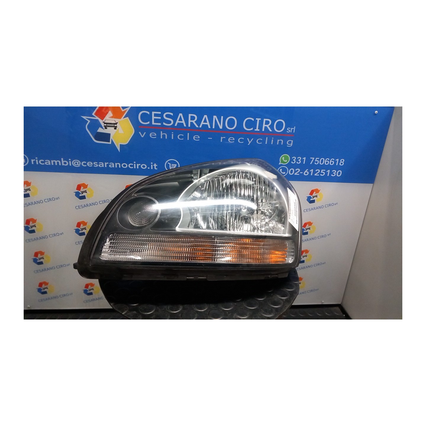 PROIETTORE C/MOTORINO SX. 004 HYUNDAI TUCSON (07/04-10/10) G4GC 921012E010