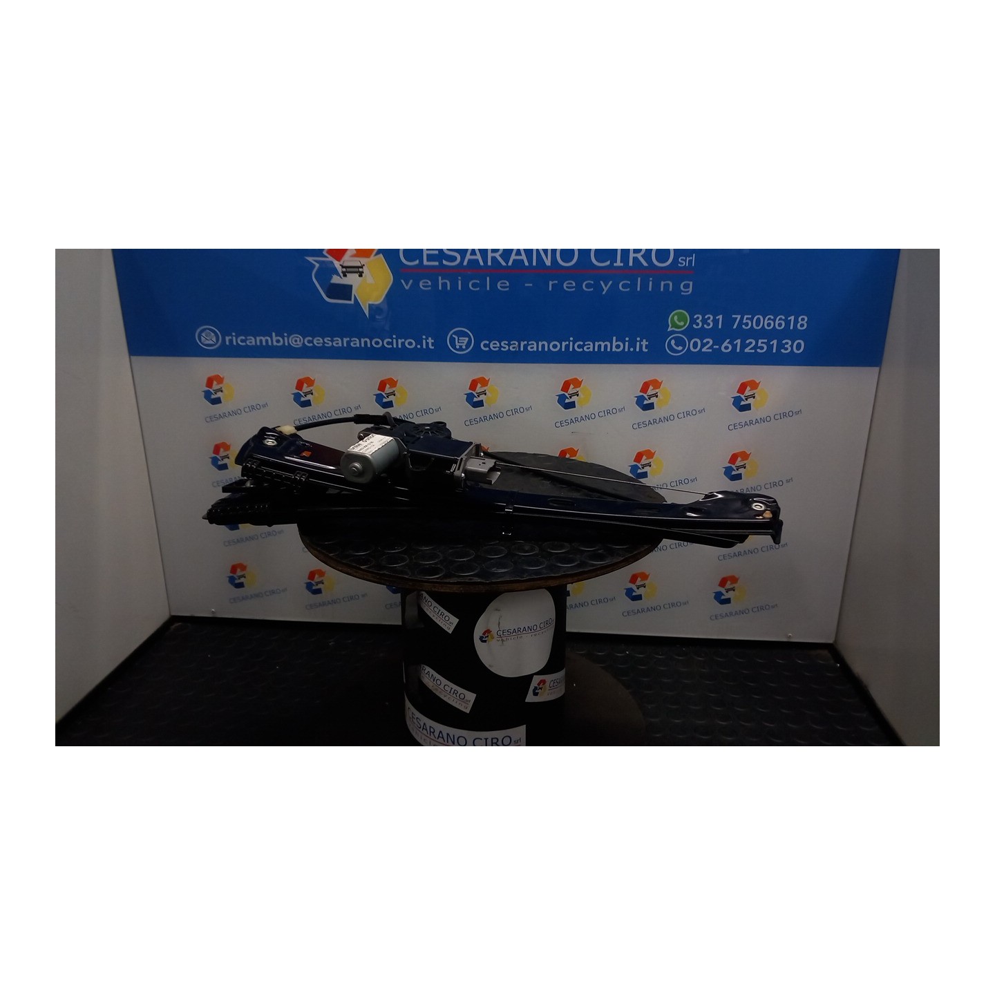 ALZACRISTALLO ELETTR. PORTA ANT. C/MOTORINO DX. 048 SMART FORTWO (C453) (07/14-01/20) H4D A4537200500