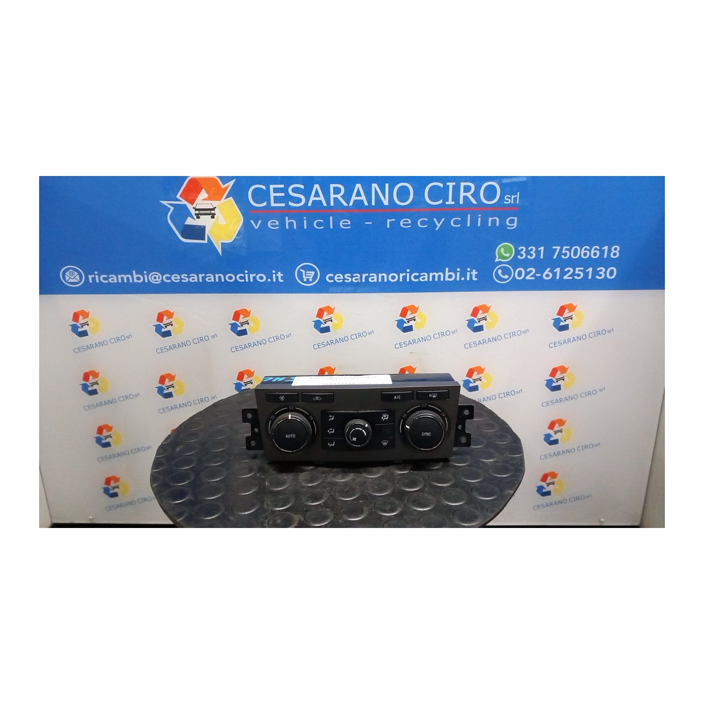 BLOCCO COMANDO CLIMATIZZAZIONE 007 OPEL ANTARA (L07) (01/11-) Z22D1 95262212