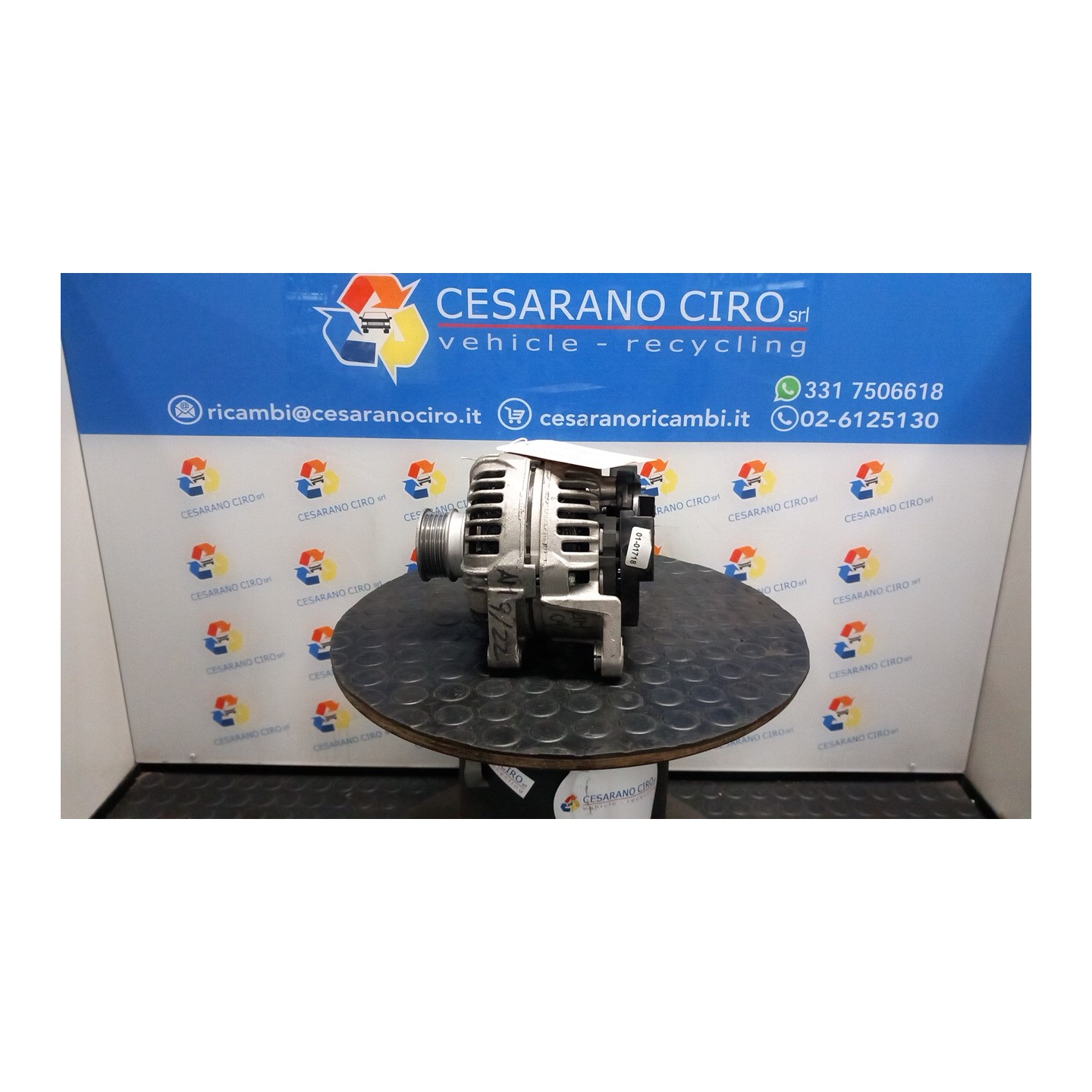 ALTERNATORE 12V.100AMP 016 OPEL ASTRA (A04) (01/04-03/11) Z16XEP 93183437