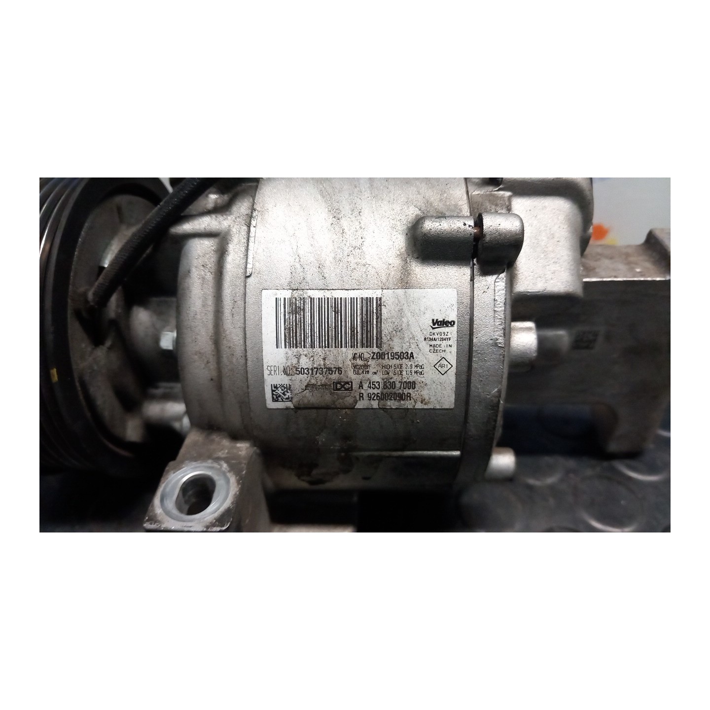 COMPRESSORE A/C 018 SMART FORTWO (C453) (07/14-01/20) H4D A4538307000