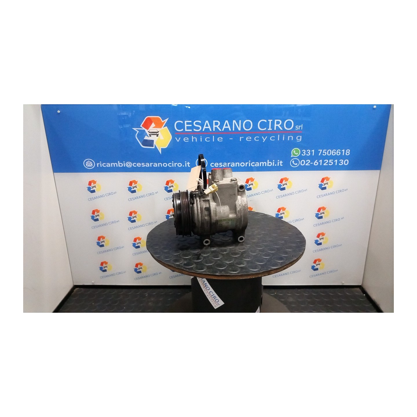 COMPRESSORE A/C 020 CHEVROLET (DAEWOO) AVEO (T250) (06/08-11/12) B12D1 96416373
