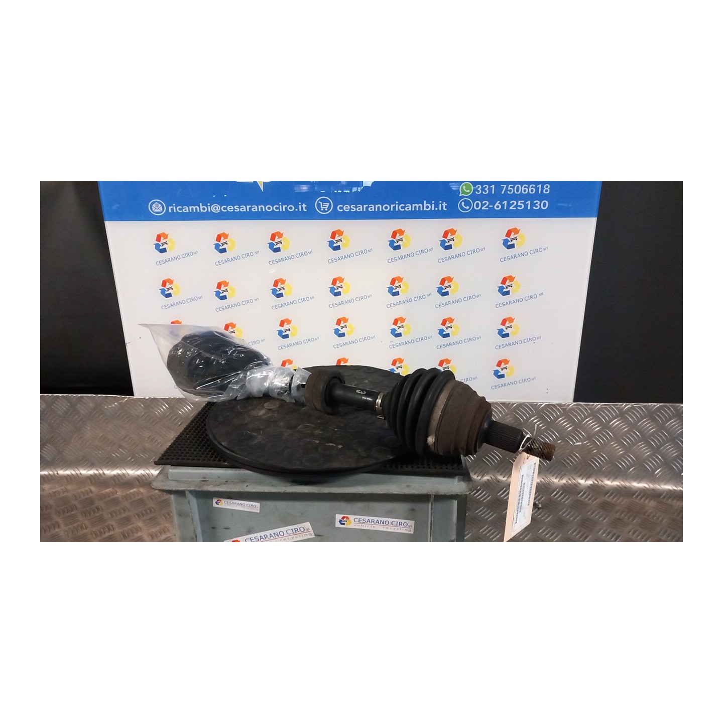 SEMIALBERO ANT. COMPL. DX. 029 VOLKSWAGEN NEW BEETLE (1C) (02/99-) AQY 1J0407272NN