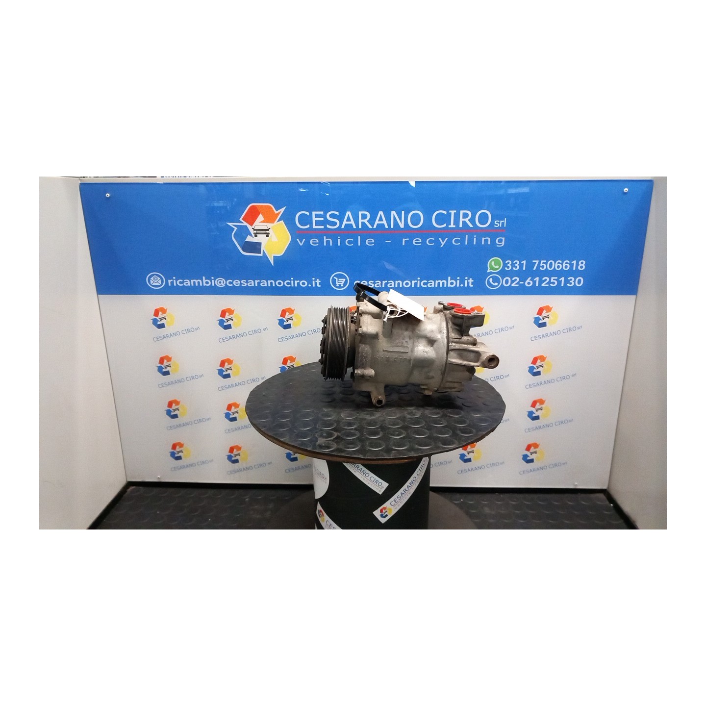 COMPRESSORE A/C ROTAZ. 030 PEUGEOT BOXER FURGONE (03/14-) 4H03 1607142080