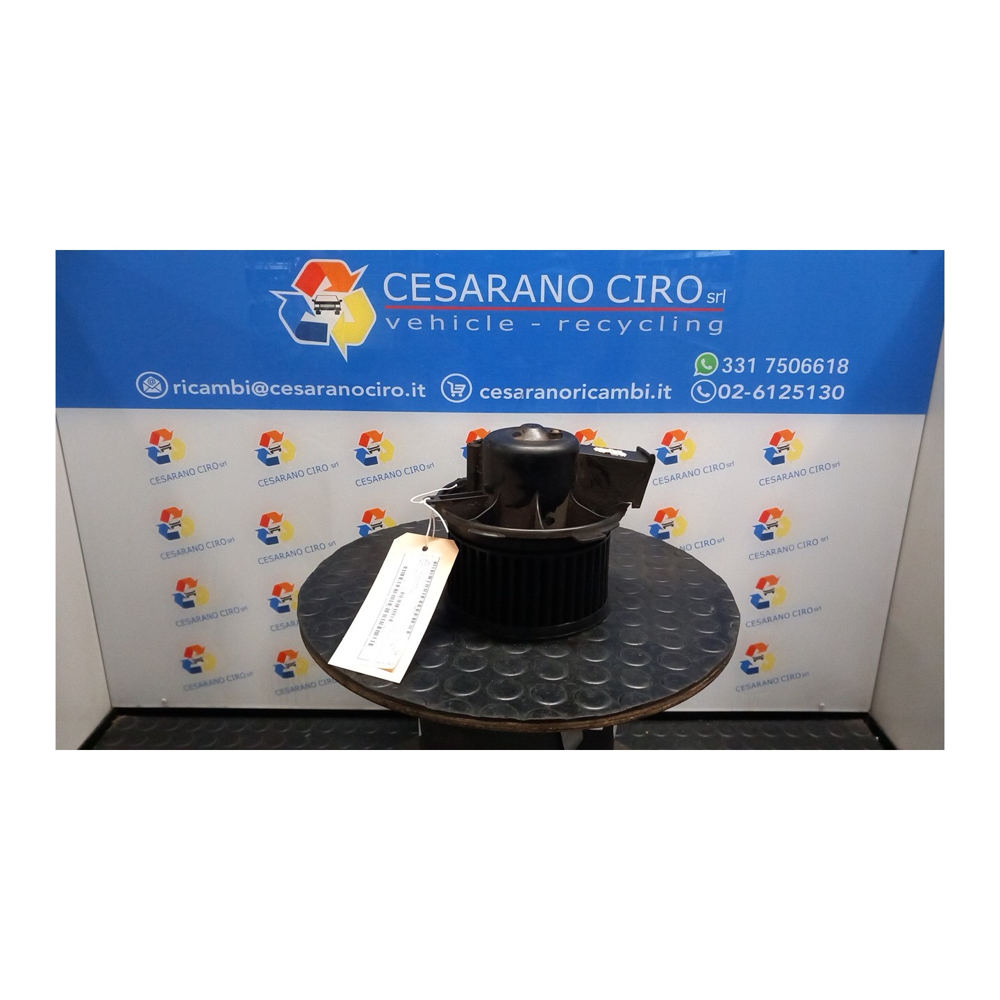 MOTORINO VENTILAZIONE ABITACOLO 036 PEUGEOT 206 (09/98-06/09) WJY 6441J8