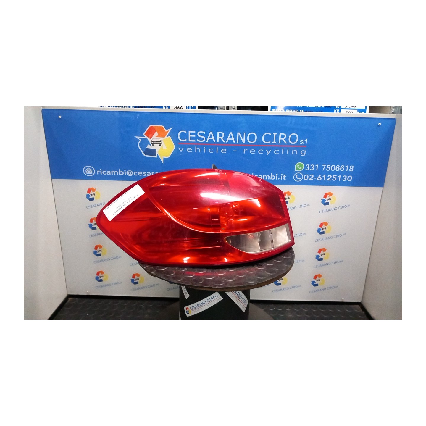 FANALE POST. SX. 047 RENAULT CLIO 3A SERIE (07/05-05/09) K9KT7 8200586843