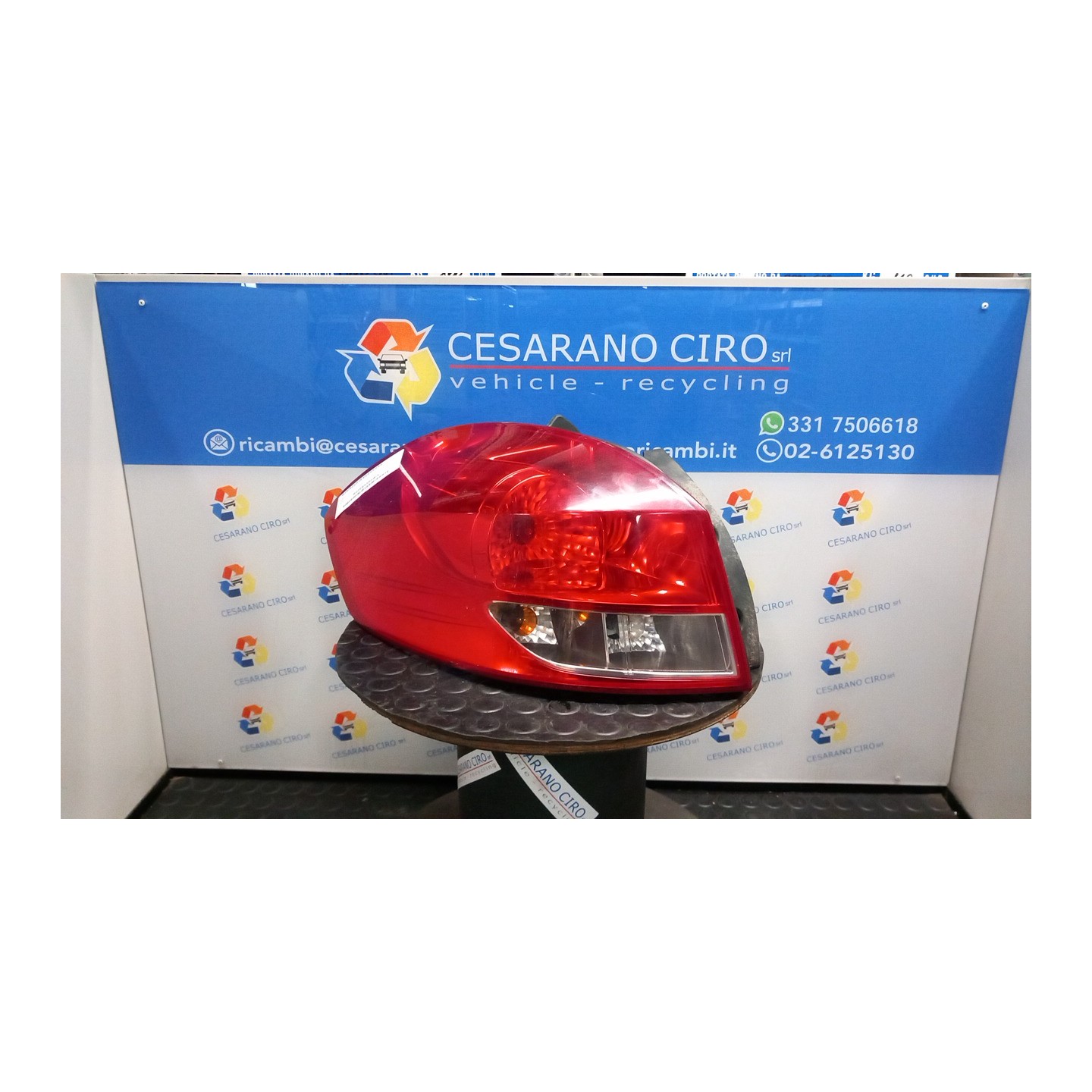 FANALE POST. SX. 047 RENAULT CLIO 3A SERIE (07/05-05/09) K9KT7 8200586843