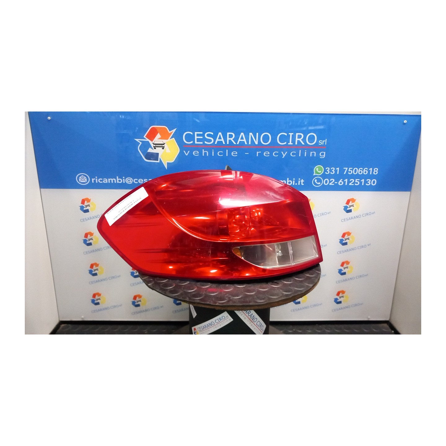 FANALE POST. SX. 047 RENAULT CLIO 3A SERIE (07/05-05/09) K9KT7 8200586843