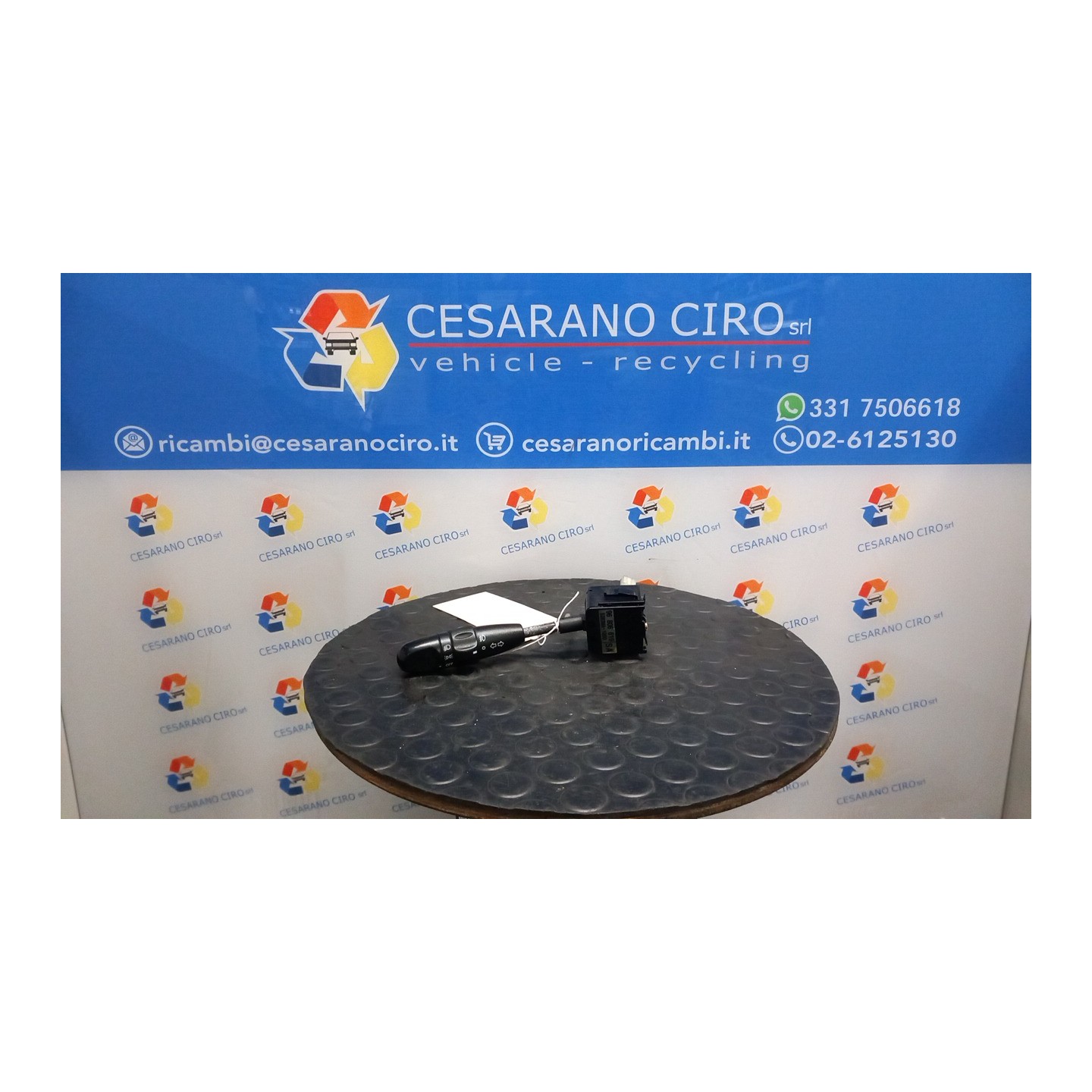 BLOCCO COMANDO VOLANTE LUCI 012 CHEVROLET (DAEWOO) AVEO (T250) (06/08-11/12) B12D1 96806619