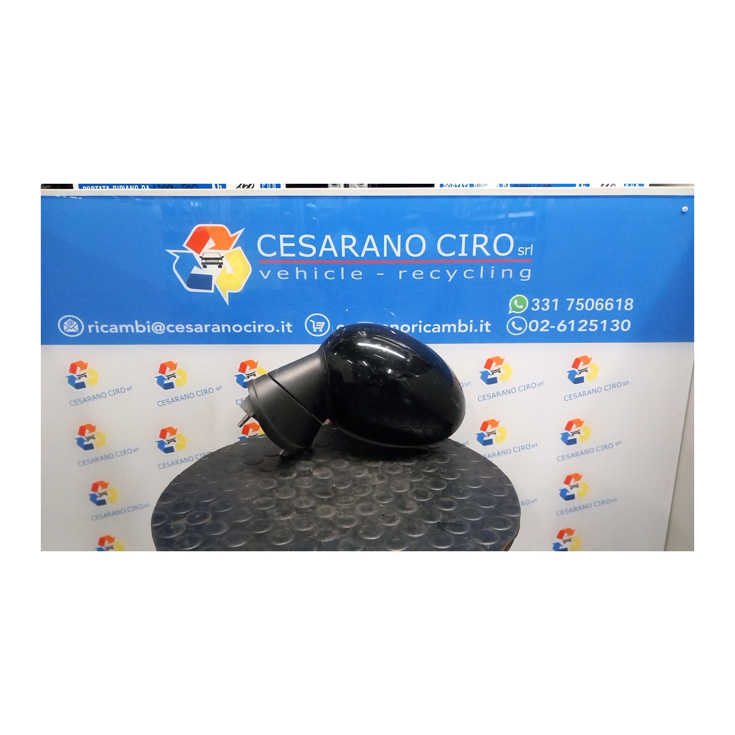 RETROVISORE EST. REGOLAZ. ELETTR. SX. 018 MINI MINI (R56) (08/06-08/10) N12B14A 51162755635