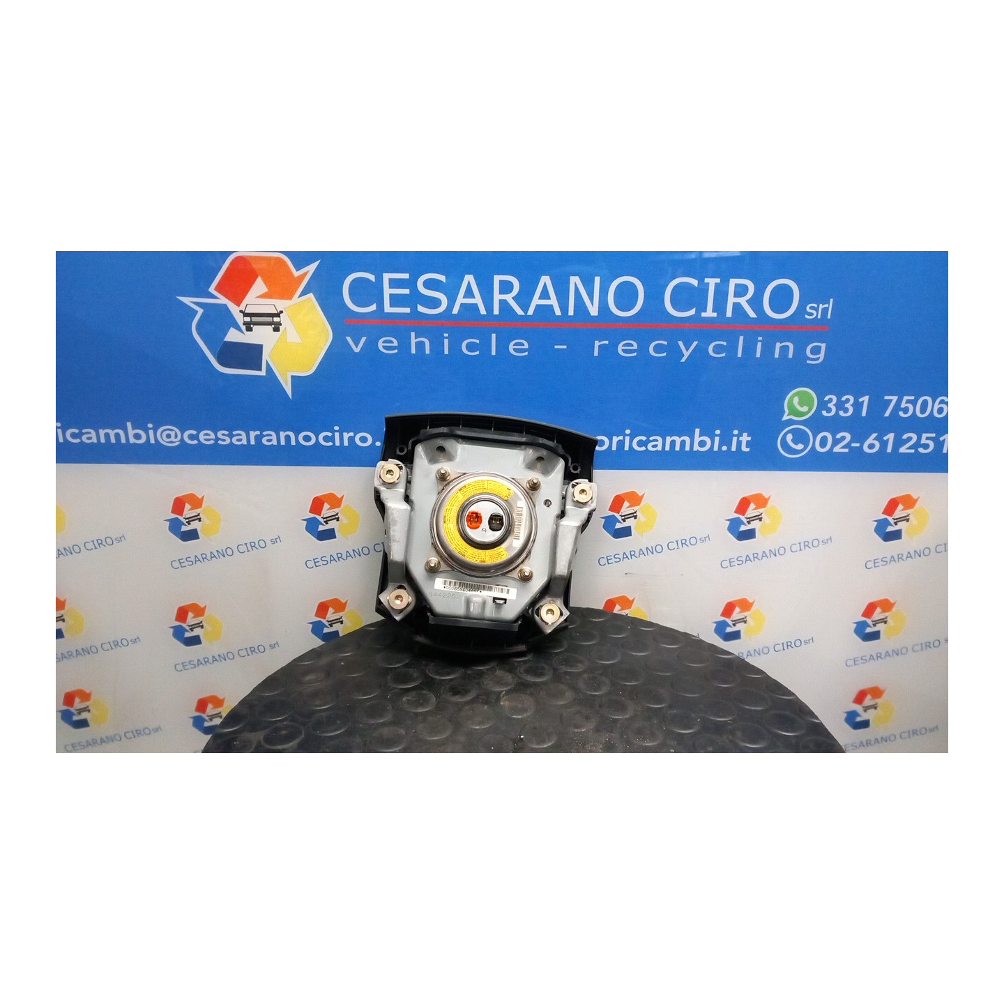 DISPOSITIVO AIRBAG LATO GUIDA 027 TOYOTA PRIUS 2A SERIE (02/04-06/10) 1NZFXE 4513047080C0