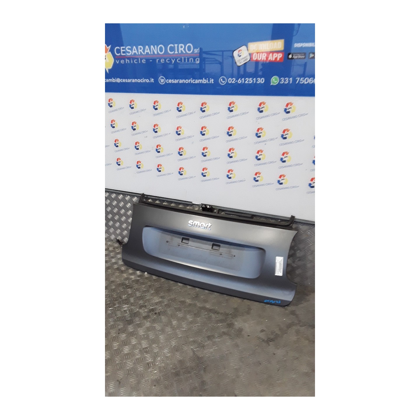 PORTELLO POST. 074 SMART FORTWO (C453) (07/14-01/20) H4D A45374220009999
