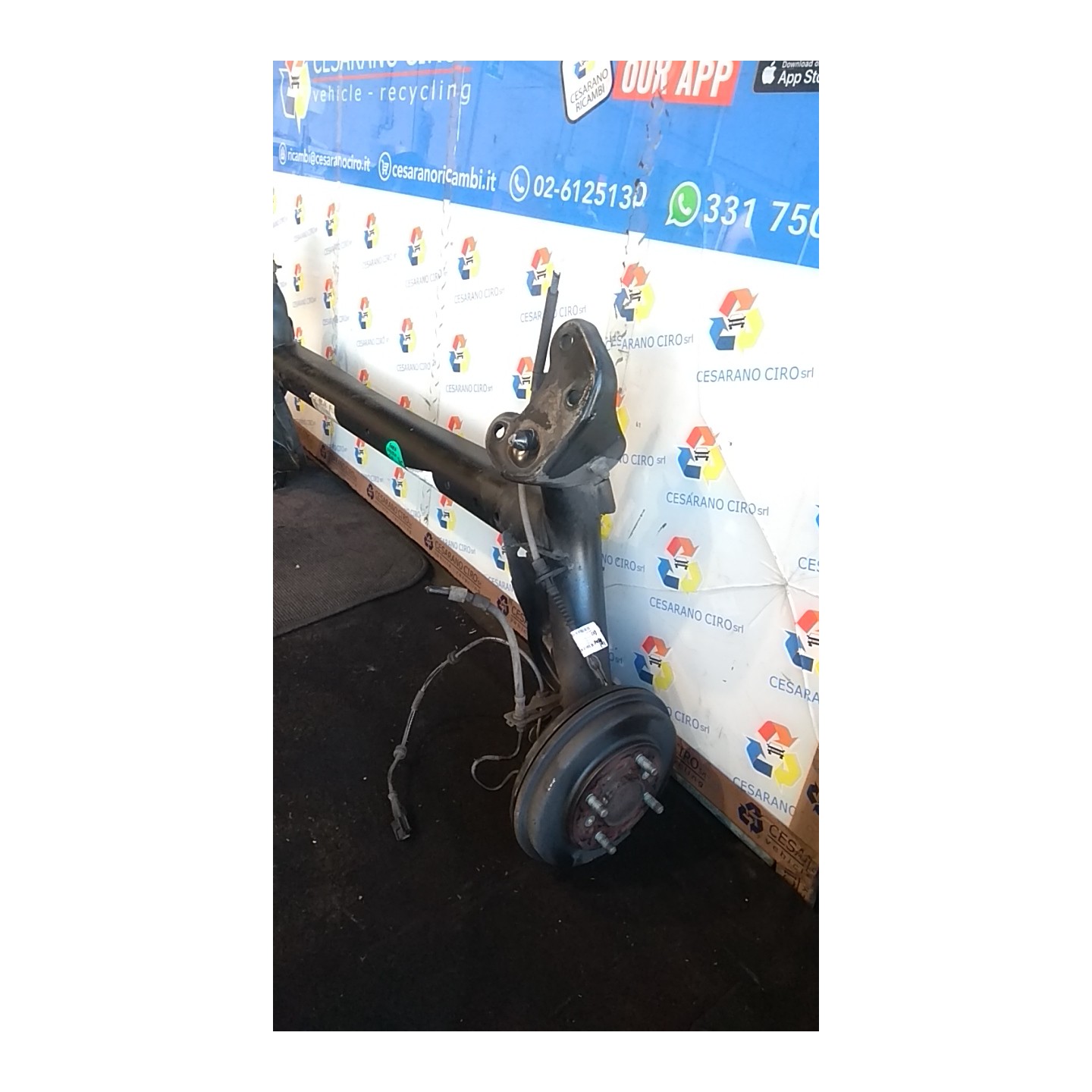 ASSALE POST. P/FRENO POST.TAMBURO 094 FORD FIESTA (CCN) (11/12-) P4JD 5212628