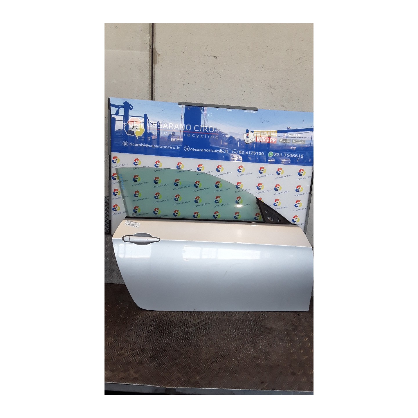 PORTA ANT. DX. 121 BMW SERIE 3 (E93) CABRIO (03/07-09 N47D20A 41517200570